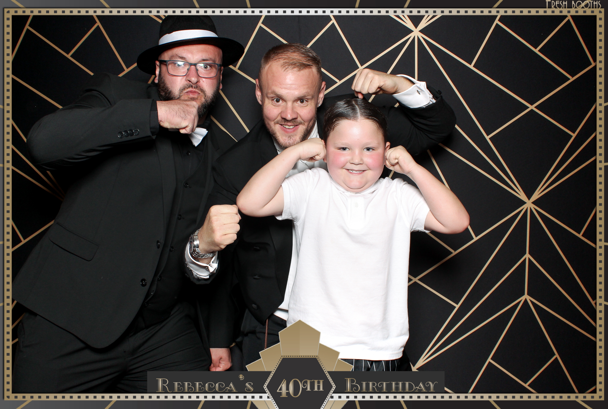 Rebecca's 40th - Classic Open Booth | View more photos from the event at gallery.freshbooths.com/u/FreshBooths/Rebeccas-40th-Classic-Open-Booth