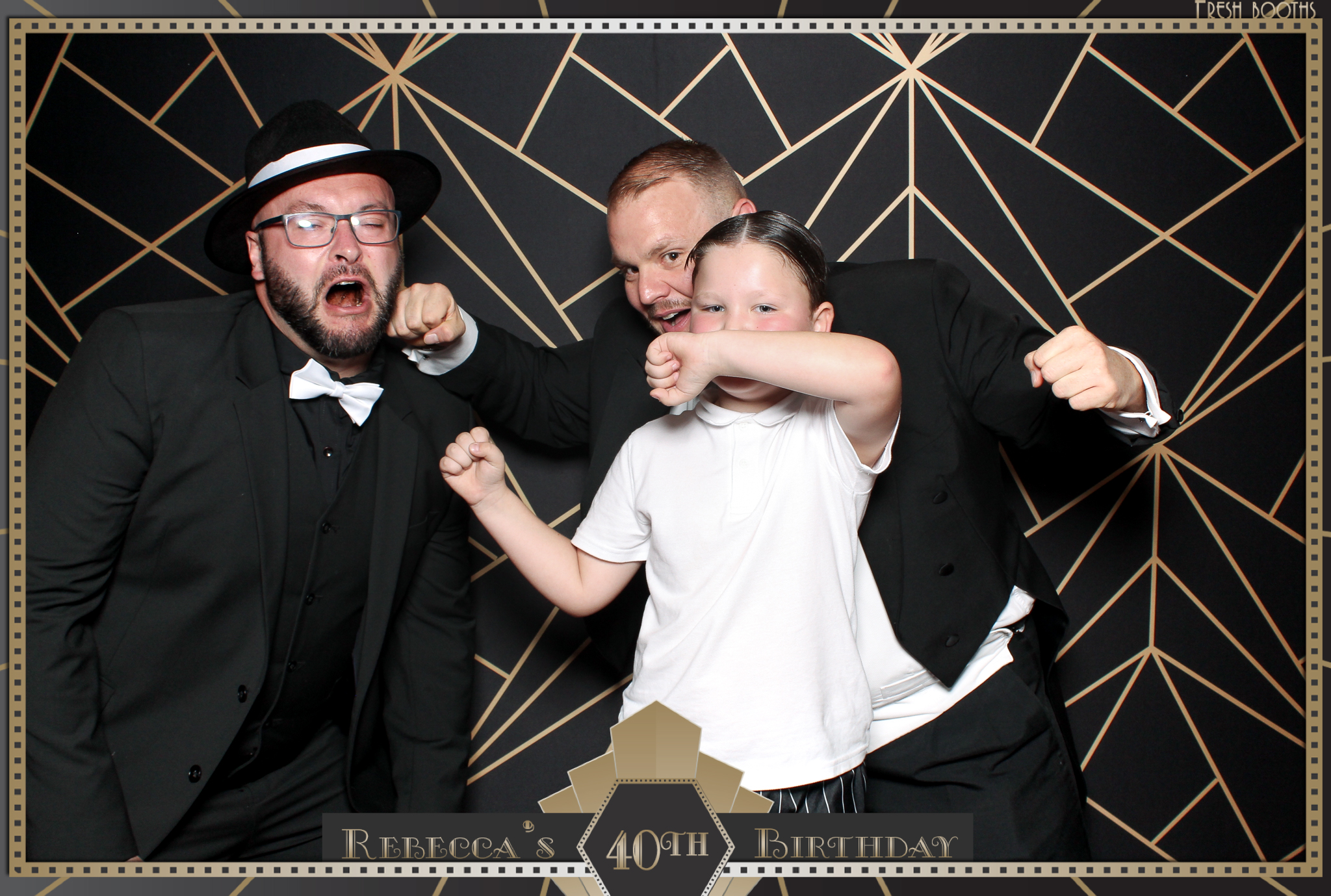 Rebecca's 40th - Classic Open Booth | View more photos from the event at gallery.freshbooths.com/u/FreshBooths/Rebeccas-40th-Classic-Open-Booth