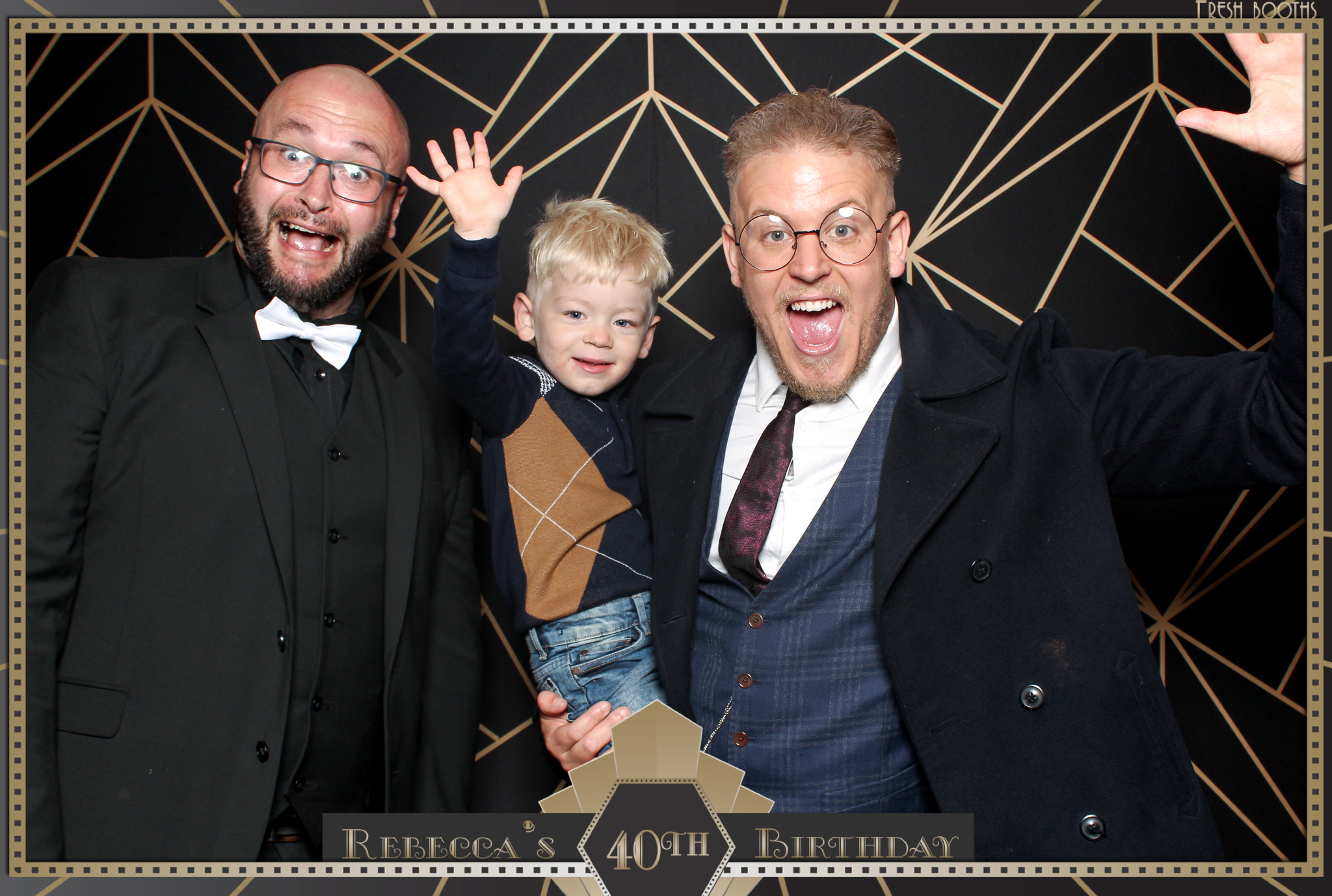 Rebecca's 40th - Classic Open Booth | View more photos from the event at gallery.freshbooths.com/u/FreshBooths/Rebeccas-40th-Classic-Open-Booth