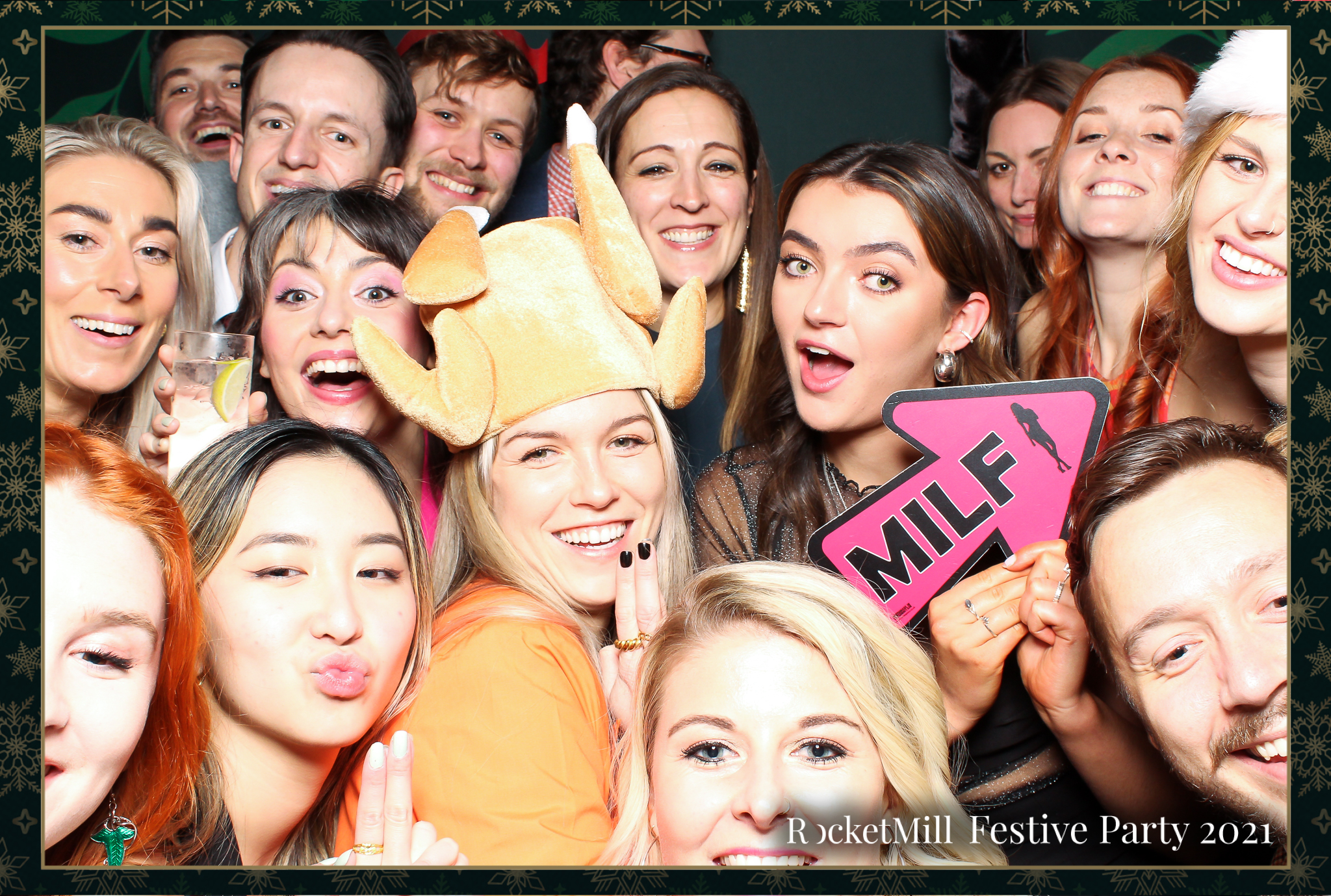 RocketMill Christmas Party 2021 | View more photos from the event at gallery.freshbooths.com/u/FreshBooths/RocketMill-Christmas-Party-2021