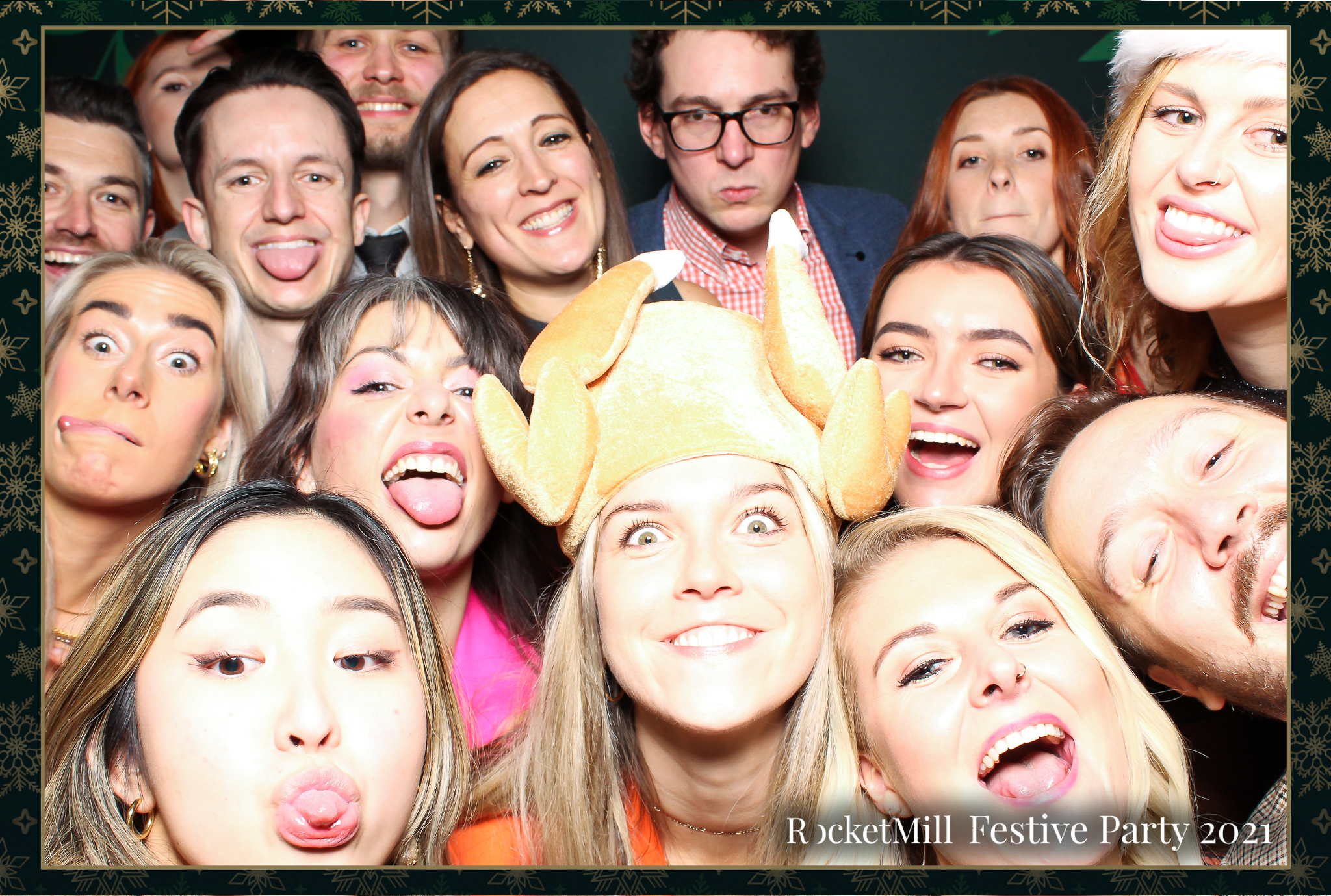 RocketMill Christmas Party 2021 | View more photos from the event at gallery.freshbooths.com/u/FreshBooths/RocketMill-Christmas-Party-2021