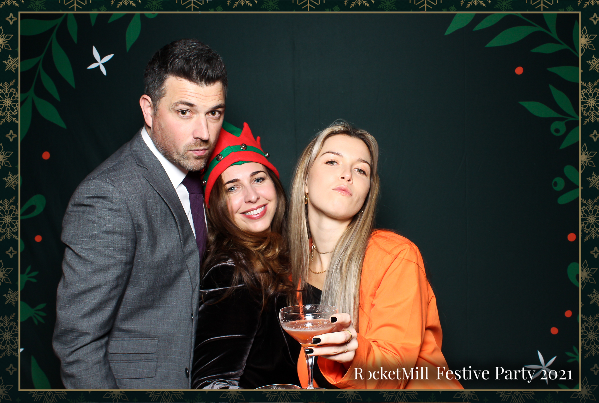 RocketMill Christmas Party 2021 | View more photos from the event at gallery.freshbooths.com/u/FreshBooths/RocketMill-Christmas-Party-2021