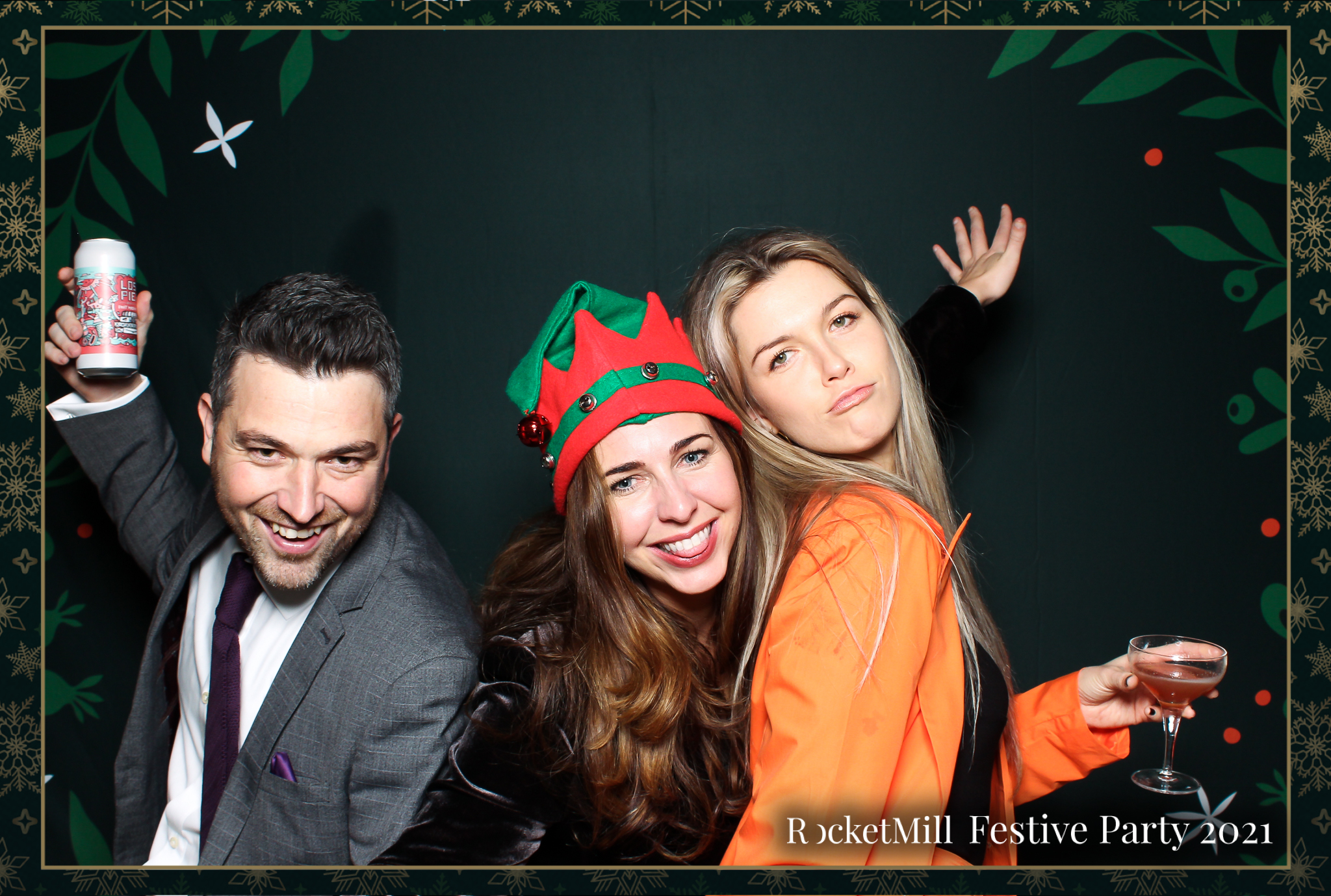 RocketMill Christmas Party 2021 | View more photos from the event at gallery.freshbooths.com/u/FreshBooths/RocketMill-Christmas-Party-2021