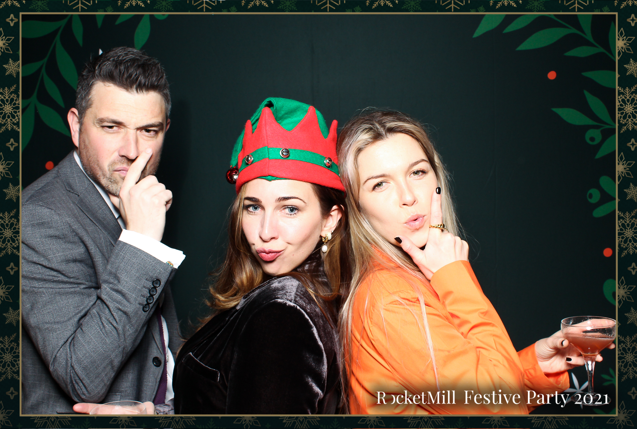 RocketMill Christmas Party 2021 | View more photos from the event at gallery.freshbooths.com/u/FreshBooths/RocketMill-Christmas-Party-2021