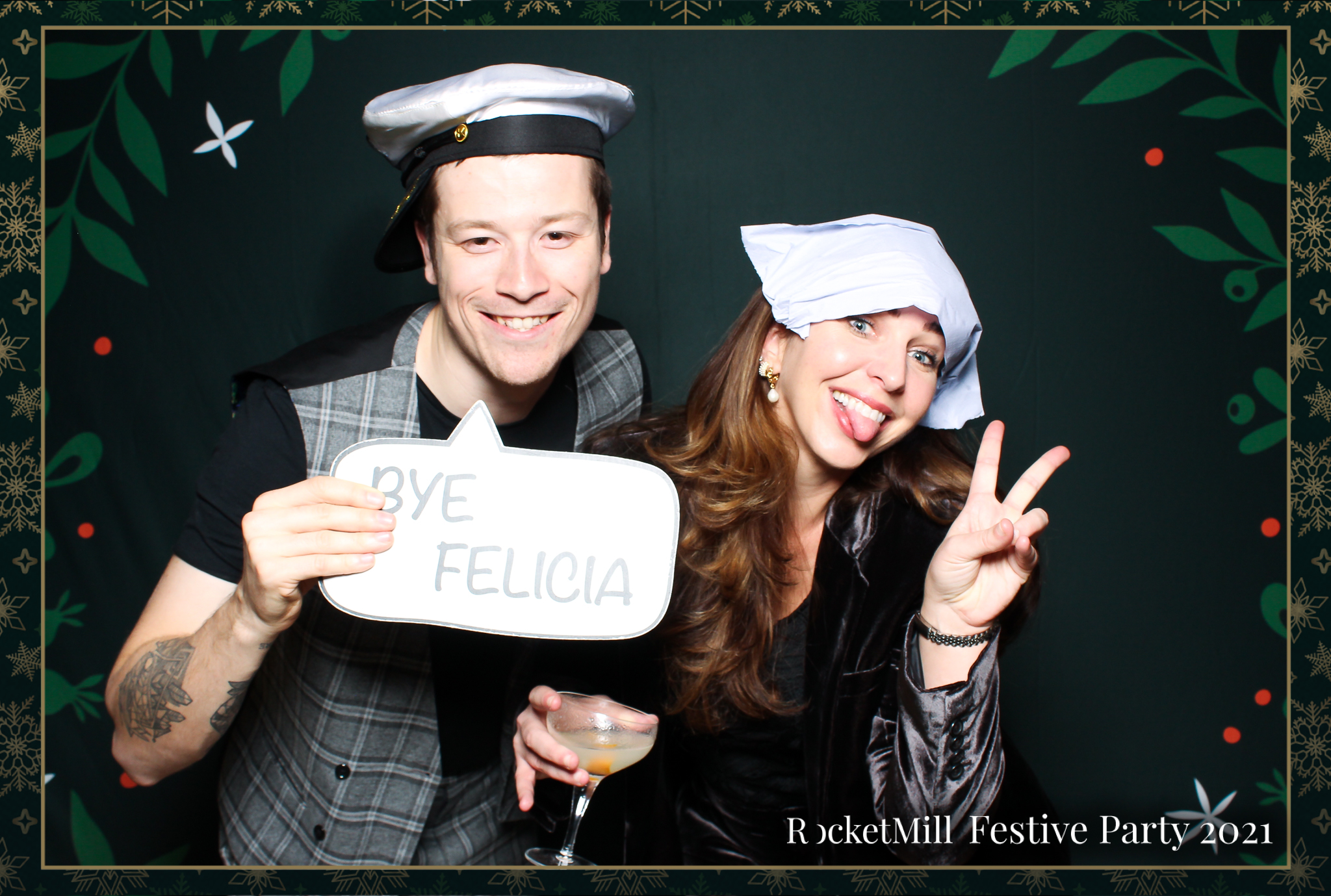 RocketMill Christmas Party 2021 | View more photos from the event at gallery.freshbooths.com/u/FreshBooths/RocketMill-Christmas-Party-2021