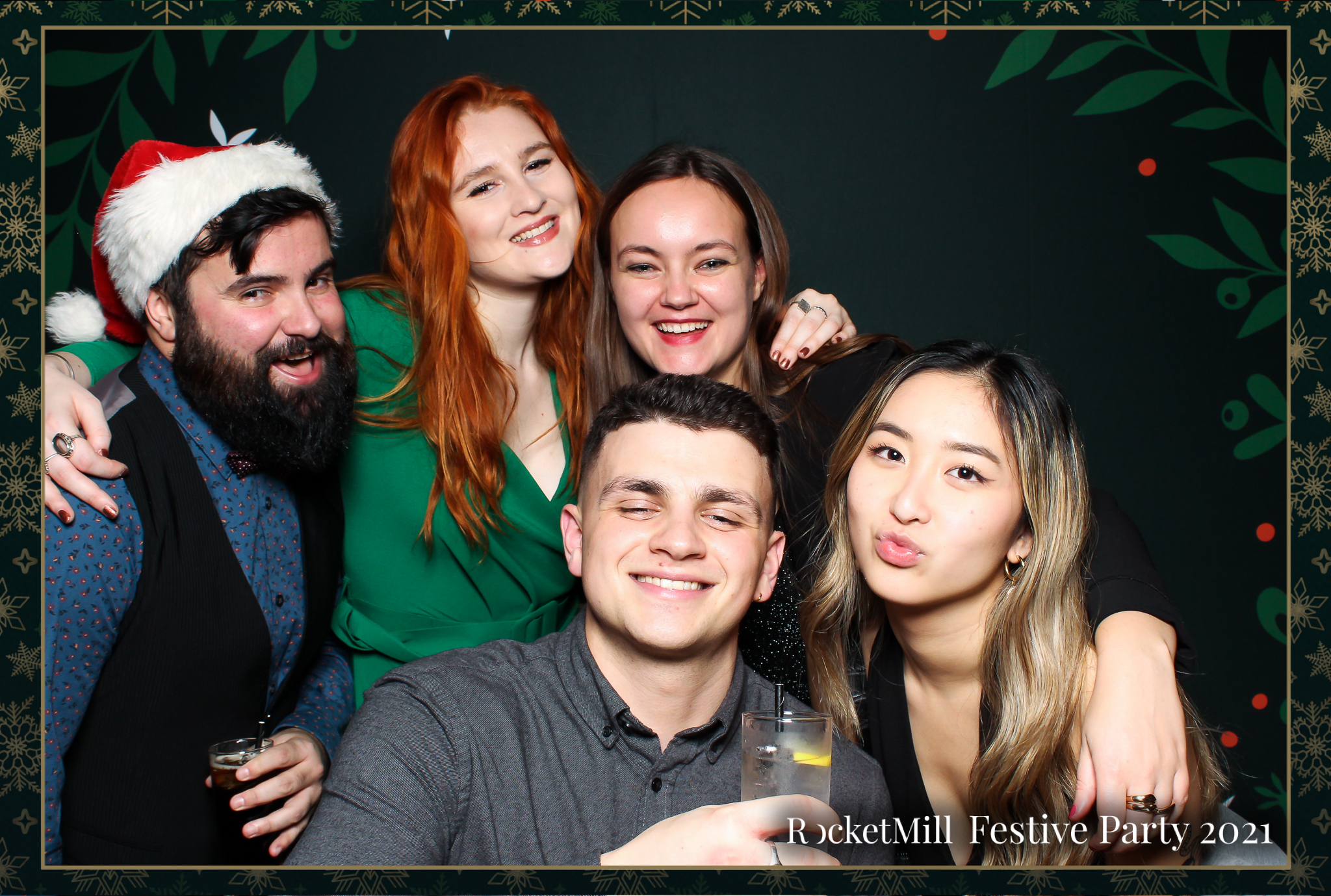 RocketMill Christmas Party 2021 | View more photos from the event at gallery.freshbooths.com/u/FreshBooths/RocketMill-Christmas-Party-2021