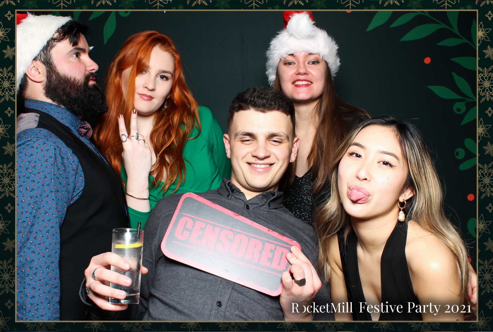 RocketMill Christmas Party 2021 | View more photos from the event at gallery.freshbooths.com/u/FreshBooths/RocketMill-Christmas-Party-2021