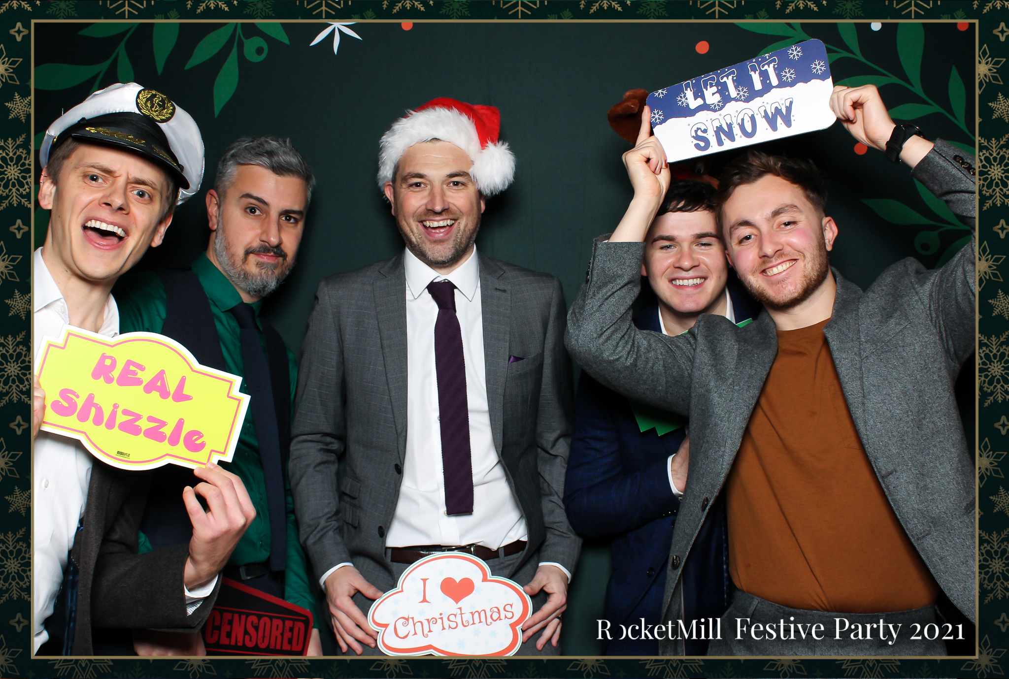 RocketMill Christmas Party 2021 | View more photos from the event at gallery.freshbooths.com/u/FreshBooths/RocketMill-Christmas-Party-2021