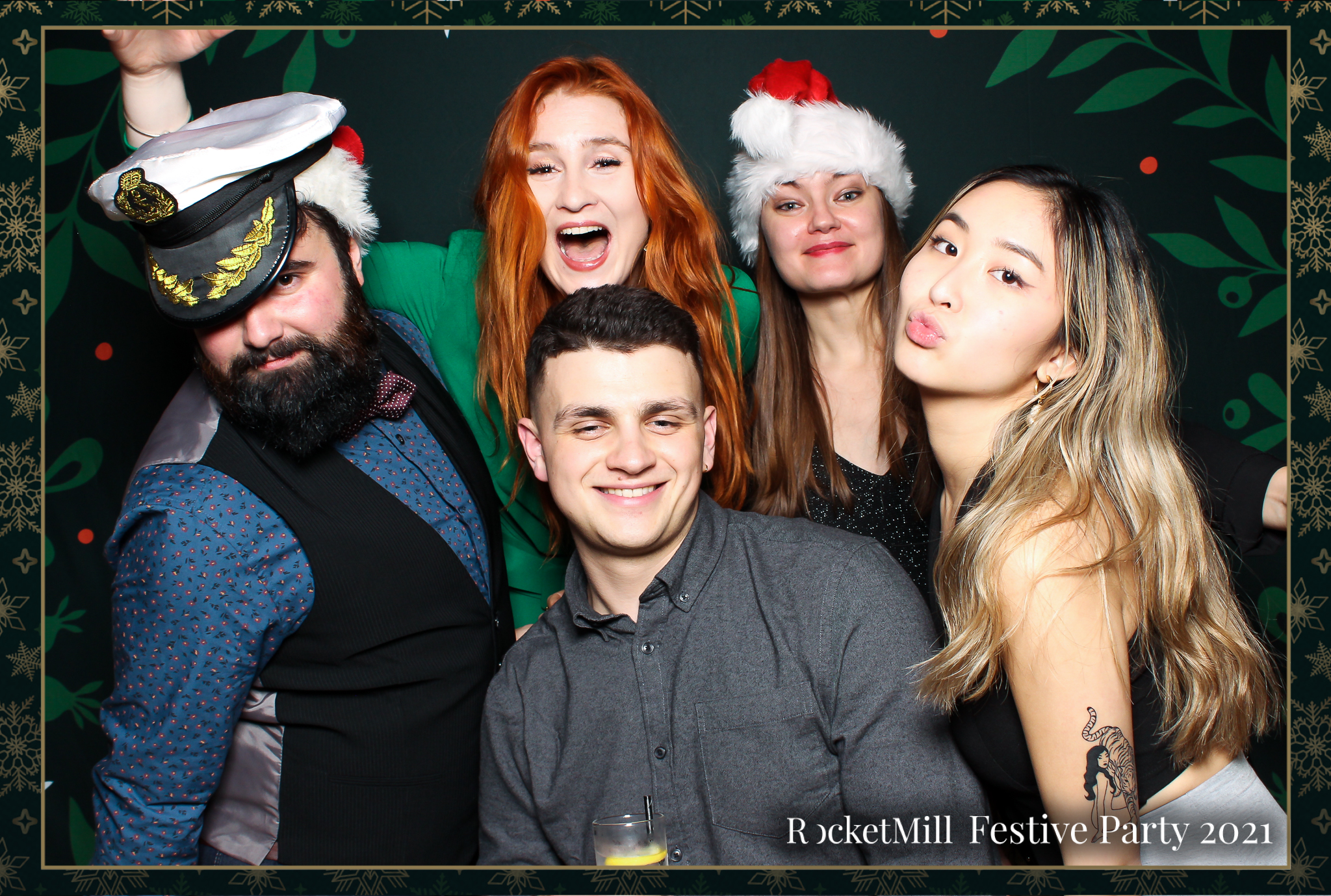 RocketMill Christmas Party 2021 | View more photos from the event at gallery.freshbooths.com/u/FreshBooths/RocketMill-Christmas-Party-2021