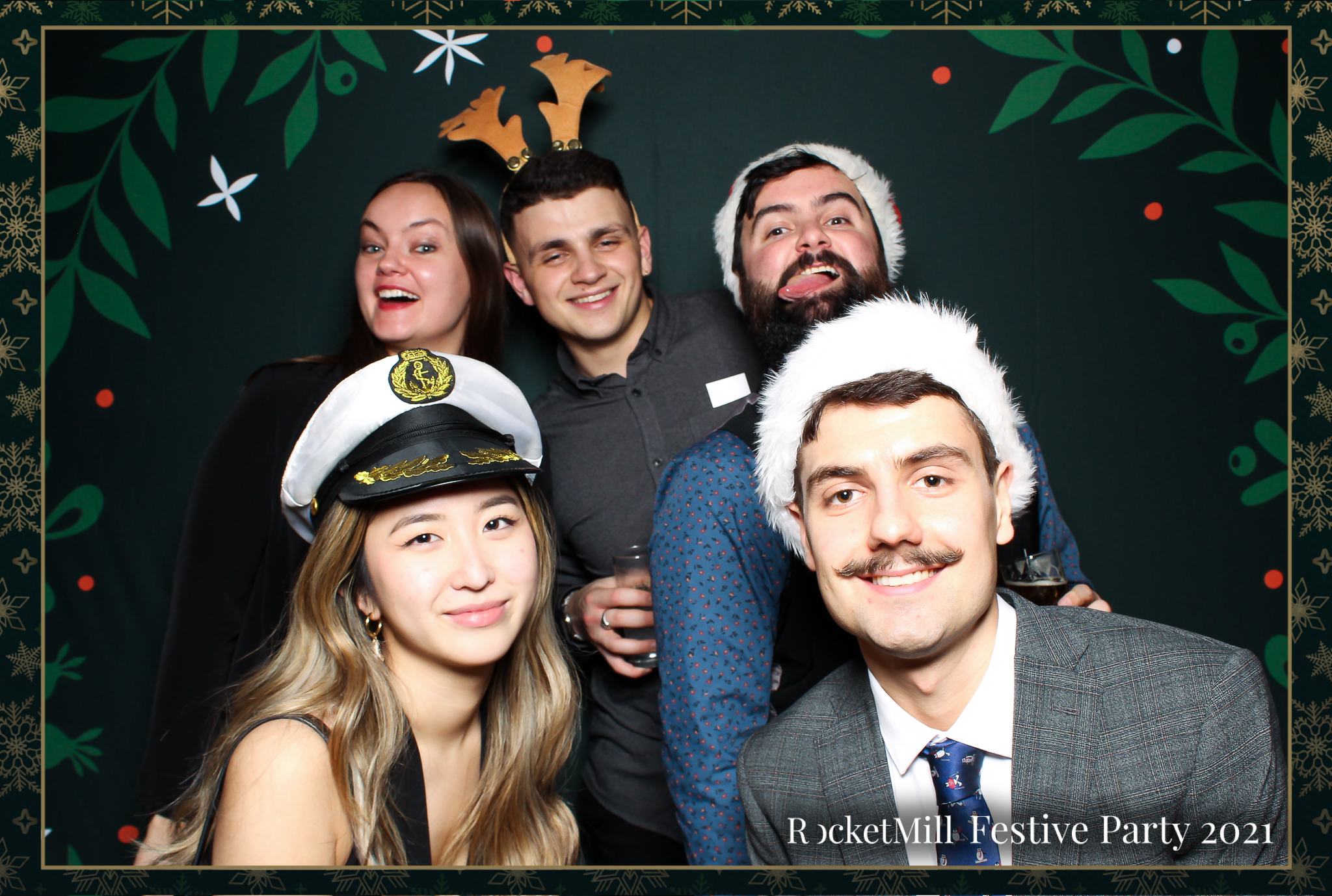 RocketMill Christmas Party 2021 | View more photos from the event at gallery.freshbooths.com/u/FreshBooths/RocketMill-Christmas-Party-2021