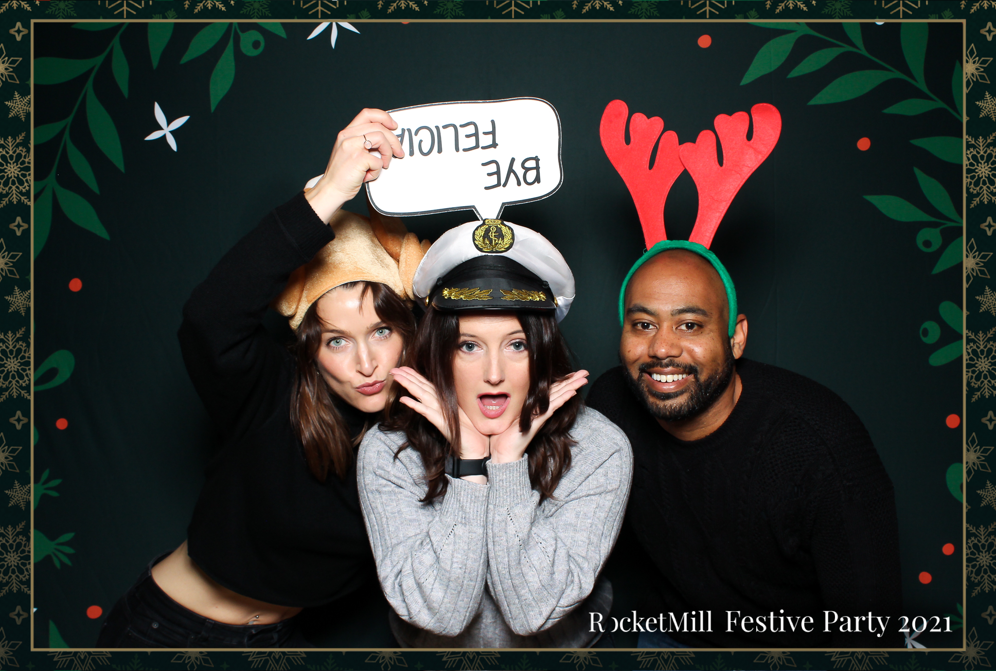 RocketMill Christmas Party 2021 | View more photos from the event at gallery.freshbooths.com/u/FreshBooths/RocketMill-Christmas-Party-2021