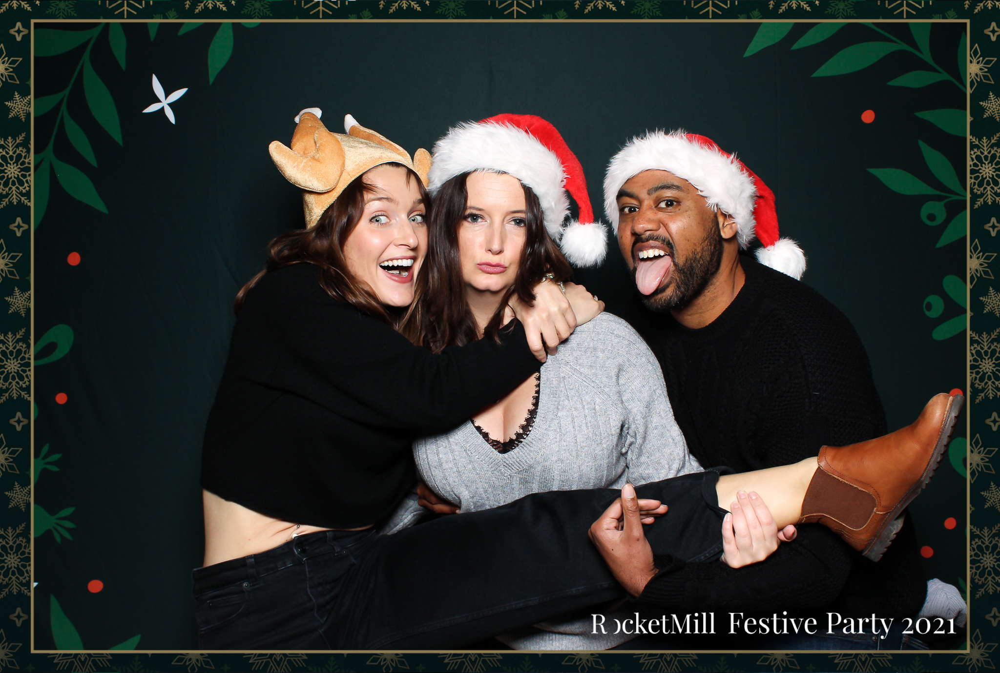 RocketMill Christmas Party 2021 | View more photos from the event at gallery.freshbooths.com/u/FreshBooths/RocketMill-Christmas-Party-2021