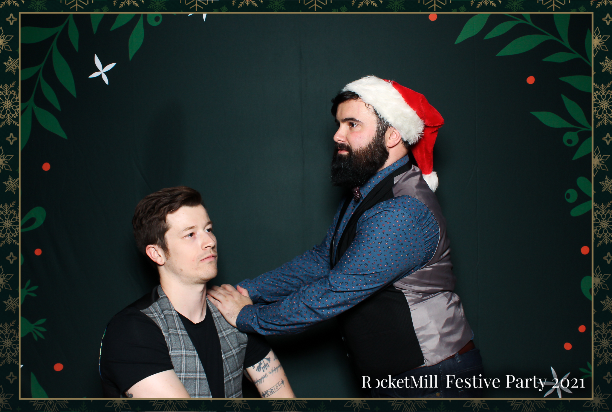 RocketMill Christmas Party 2021 | View more photos from the event at gallery.freshbooths.com/u/FreshBooths/RocketMill-Christmas-Party-2021