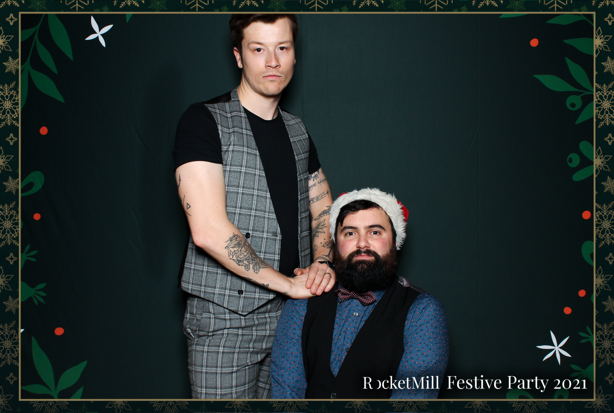 RocketMill Christmas Party 2021 | View more photos from the event at gallery.freshbooths.com/u/FreshBooths/RocketMill-Christmas-Party-2021