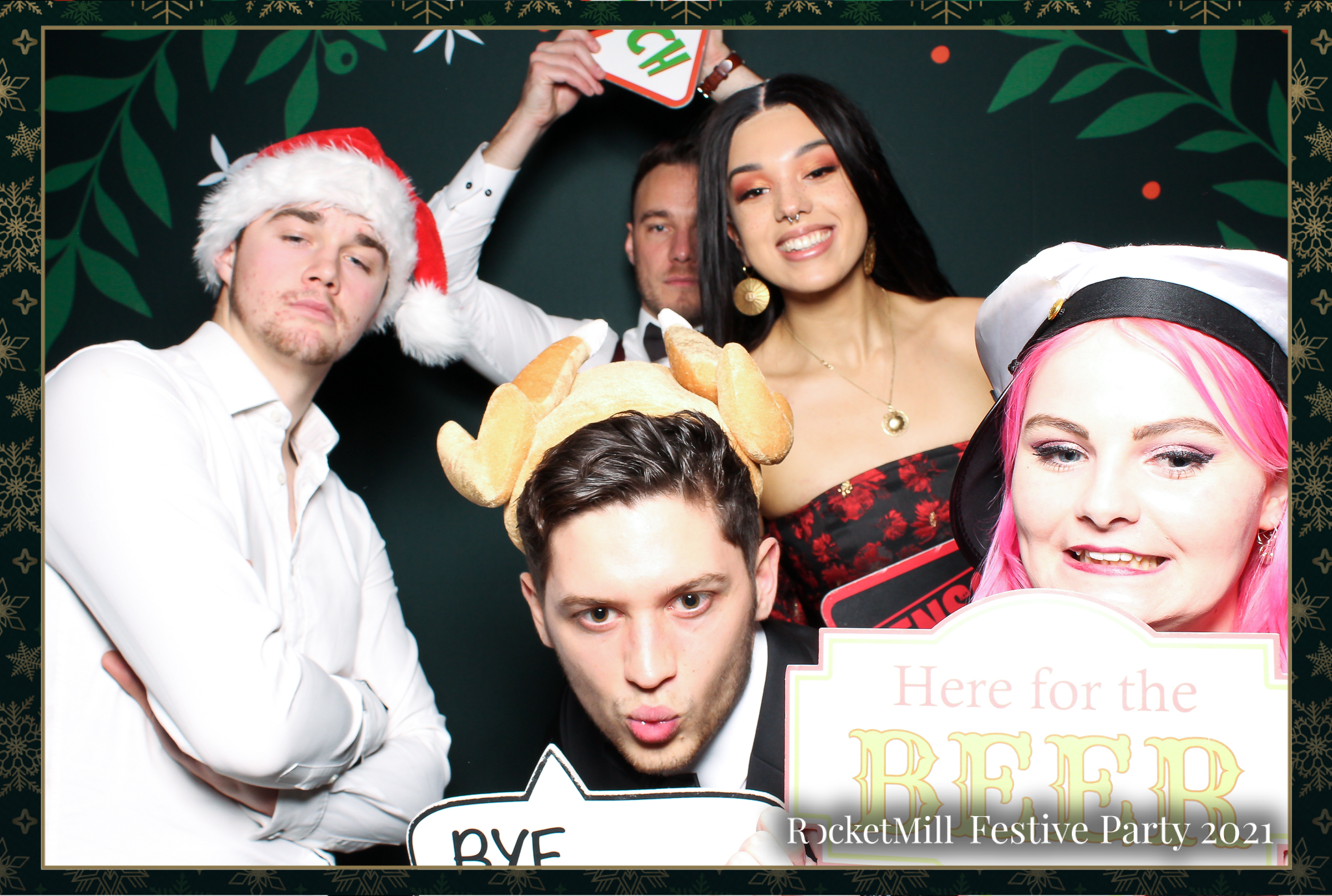 RocketMill Christmas Party 2021 | View more photos from the event at gallery.freshbooths.com/u/FreshBooths/RocketMill-Christmas-Party-2021