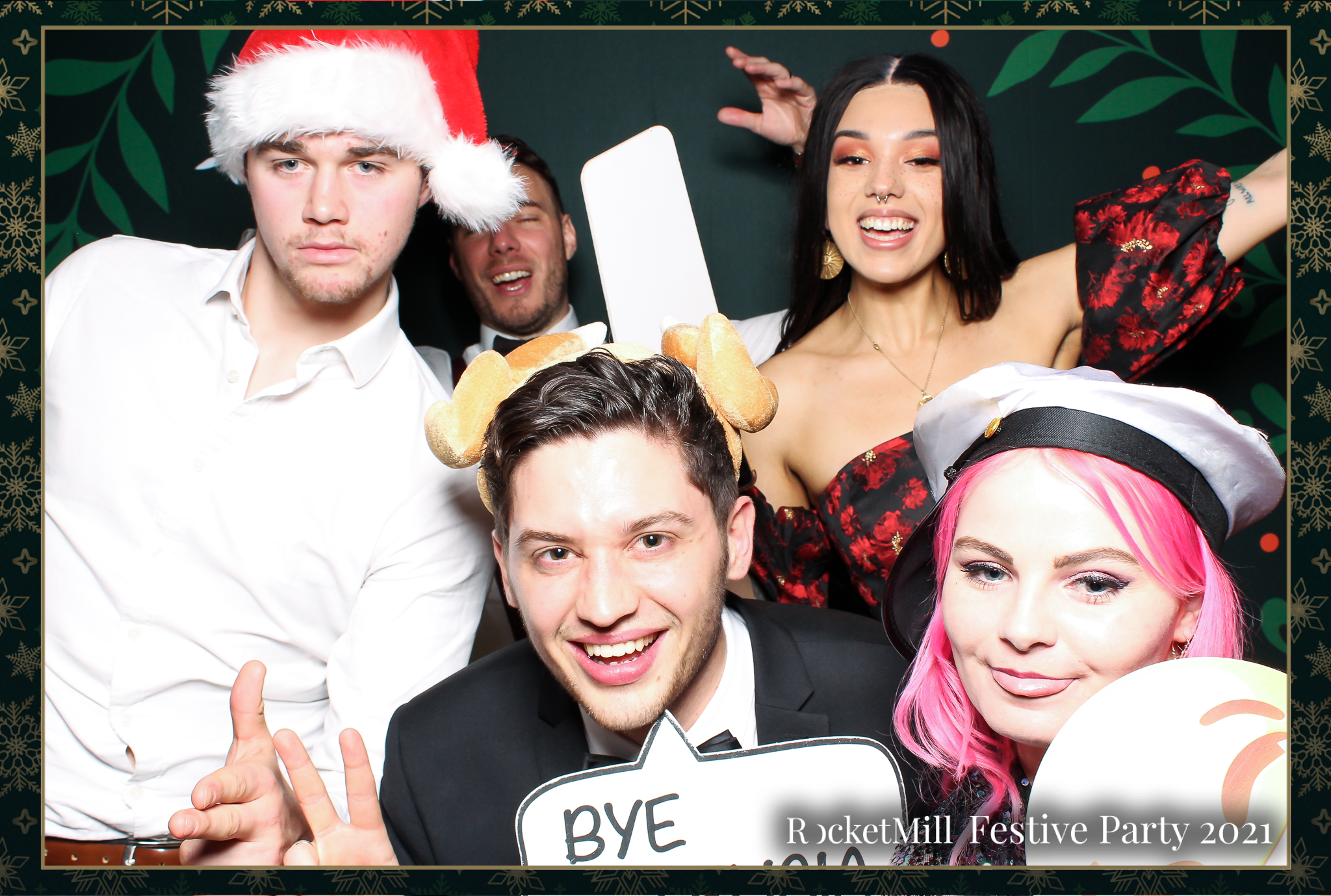 RocketMill Christmas Party 2021 | View more photos from the event at gallery.freshbooths.com/u/FreshBooths/RocketMill-Christmas-Party-2021