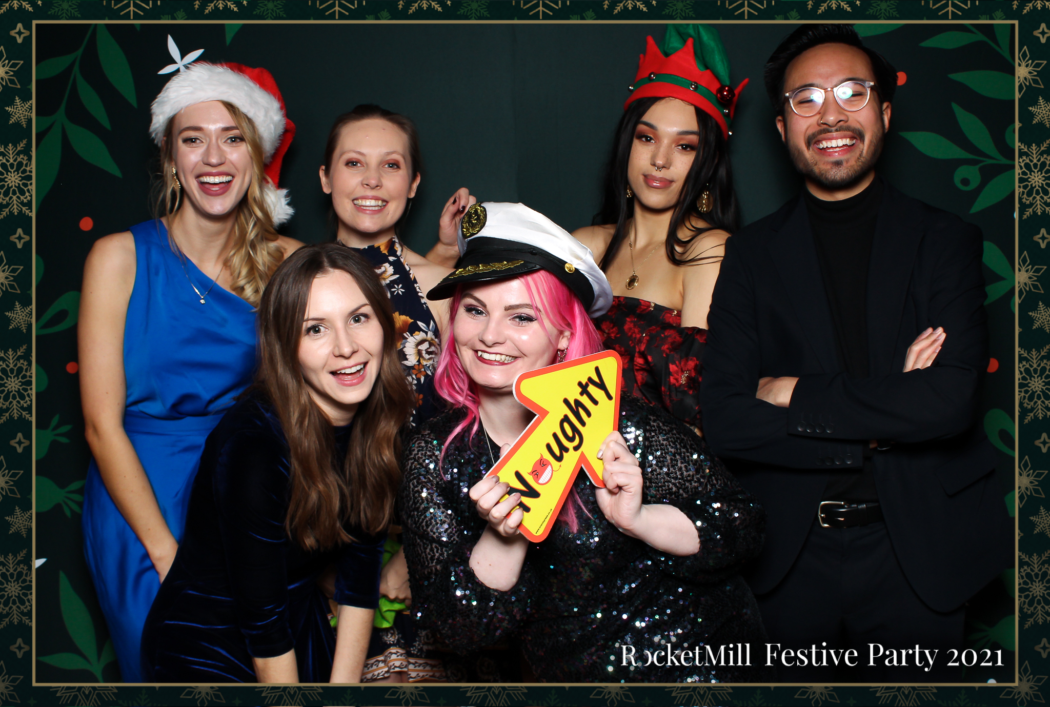 RocketMill Christmas Party 2021 | View more photos from the event at gallery.freshbooths.com/u/FreshBooths/RocketMill-Christmas-Party-2021