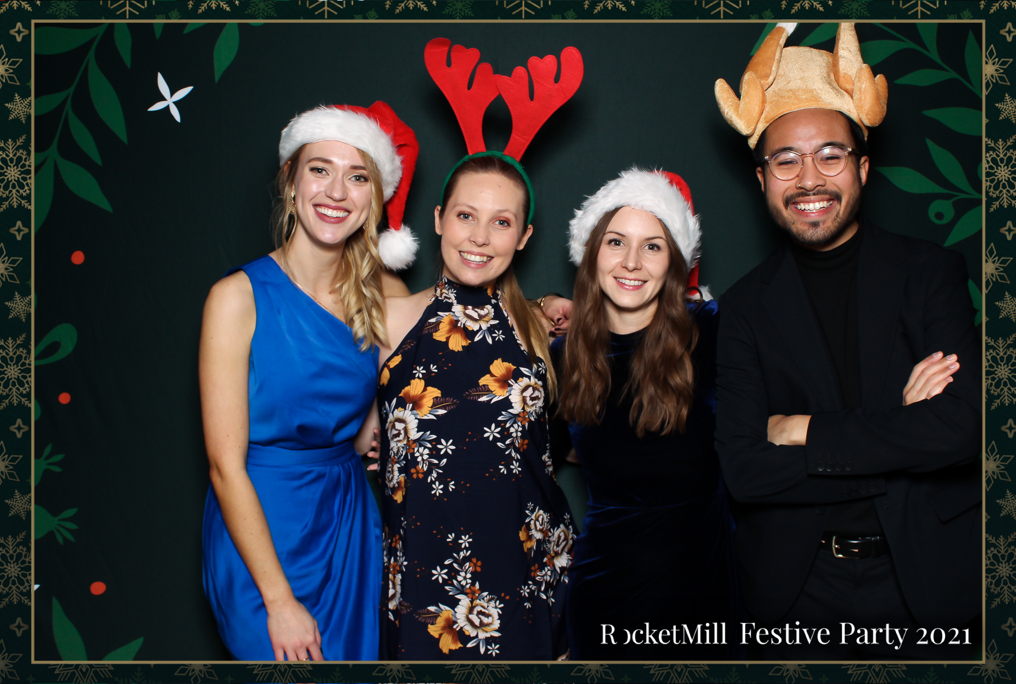 RocketMill Christmas Party 2021 | View more photos from the event at gallery.freshbooths.com/u/FreshBooths/RocketMill-Christmas-Party-2021