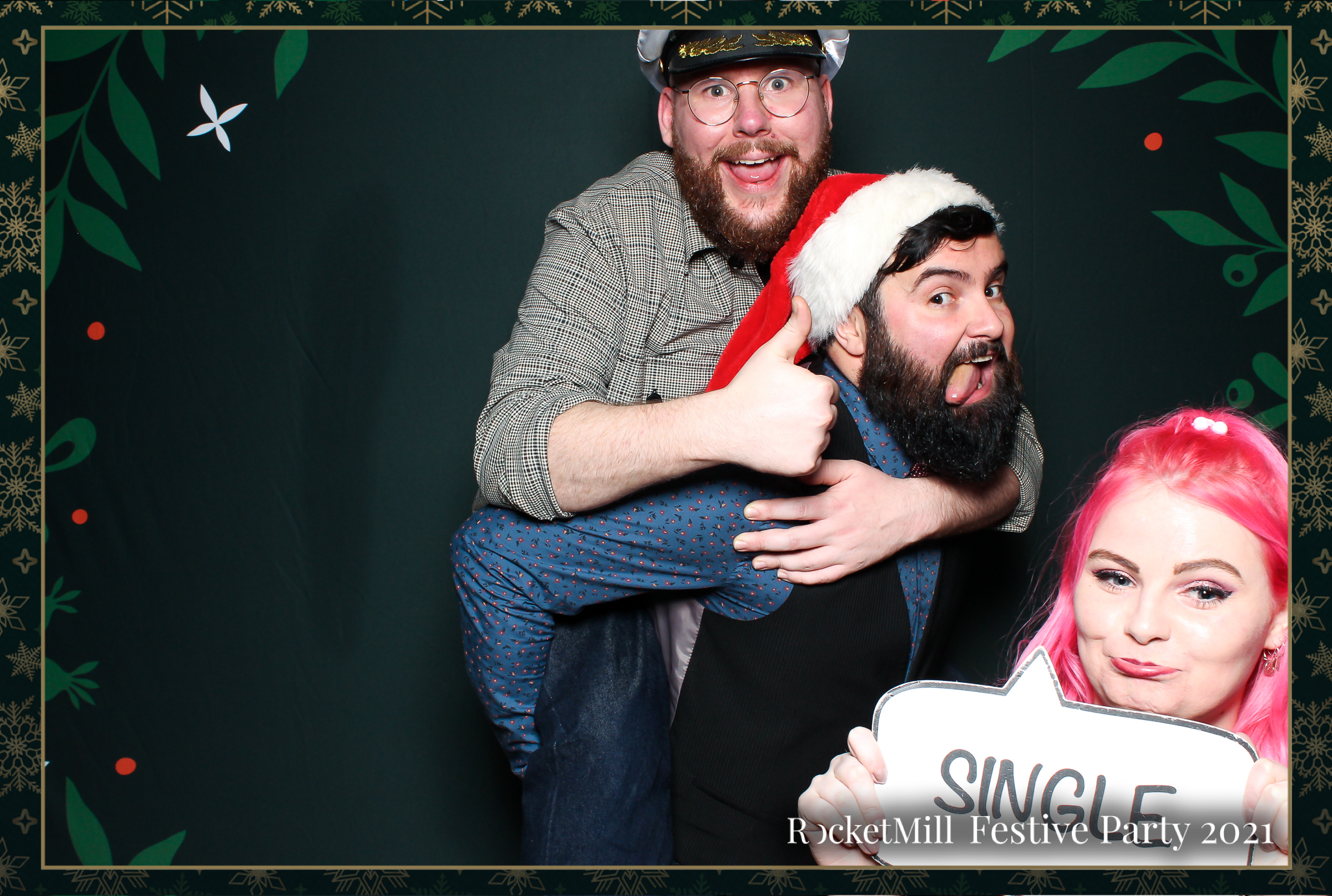 RocketMill Christmas Party 2021 | View more photos from the event at gallery.freshbooths.com/u/FreshBooths/RocketMill-Christmas-Party-2021