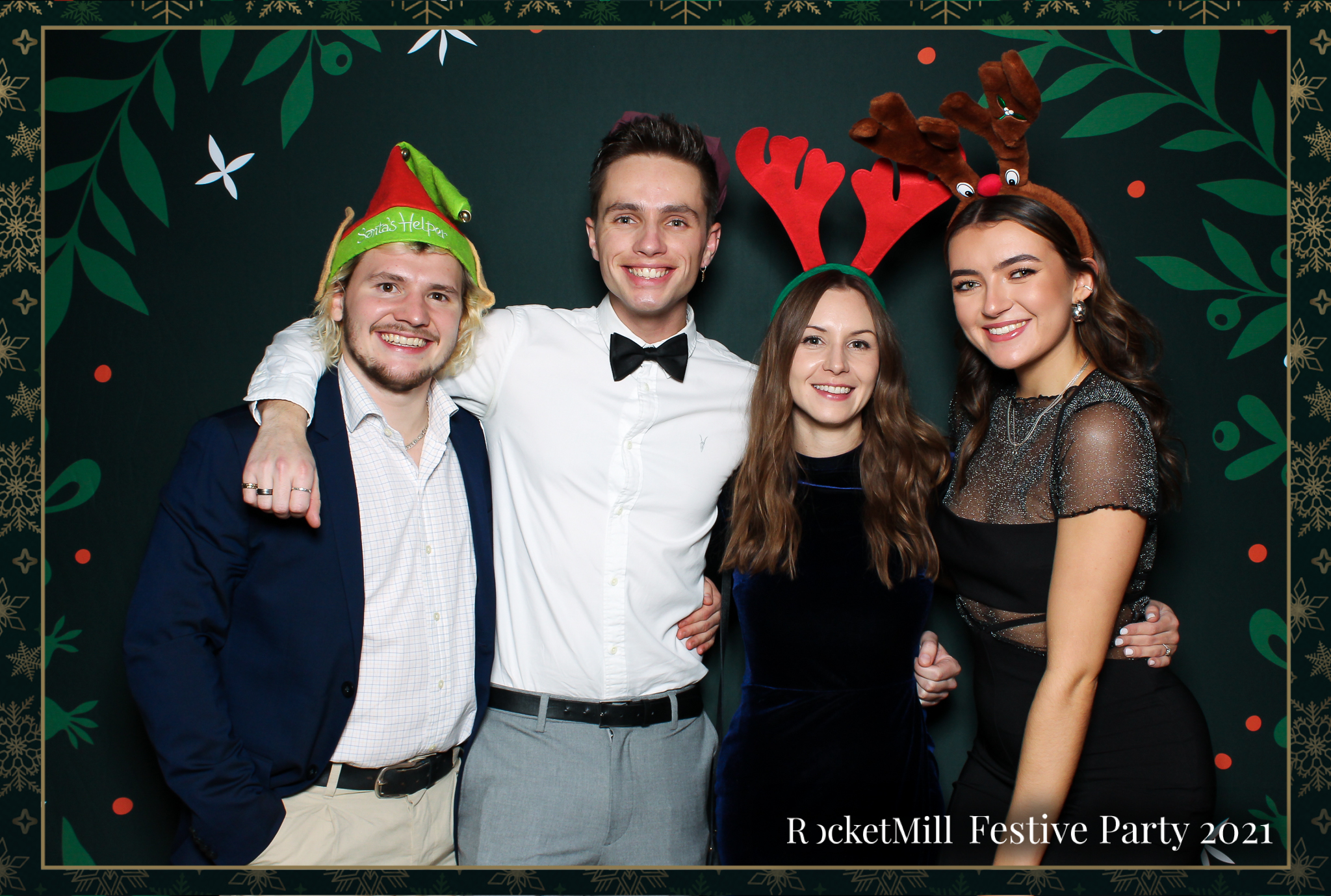 RocketMill Christmas Party 2021 | View more photos from the event at gallery.freshbooths.com/u/FreshBooths/RocketMill-Christmas-Party-2021