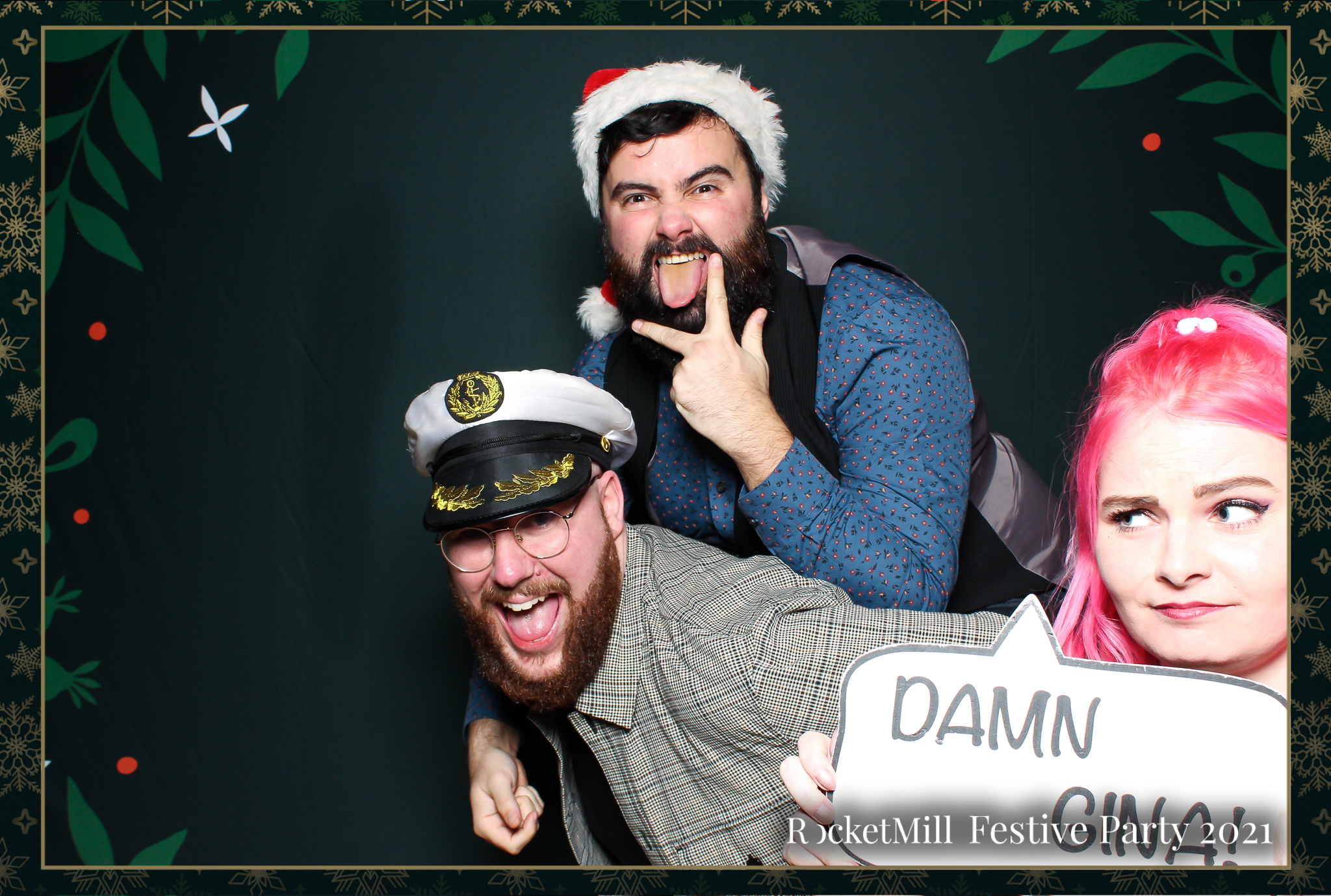 RocketMill Christmas Party 2021 | View more photos from the event at gallery.freshbooths.com/u/FreshBooths/RocketMill-Christmas-Party-2021