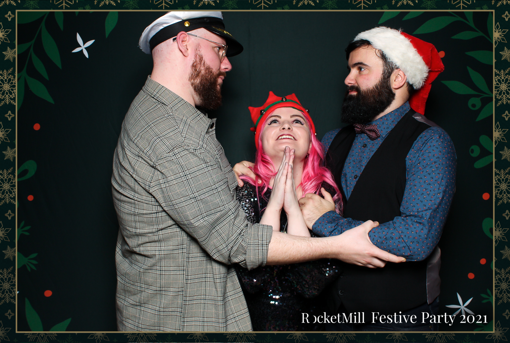 RocketMill Christmas Party 2021 | View more photos from the event at gallery.freshbooths.com/u/FreshBooths/RocketMill-Christmas-Party-2021