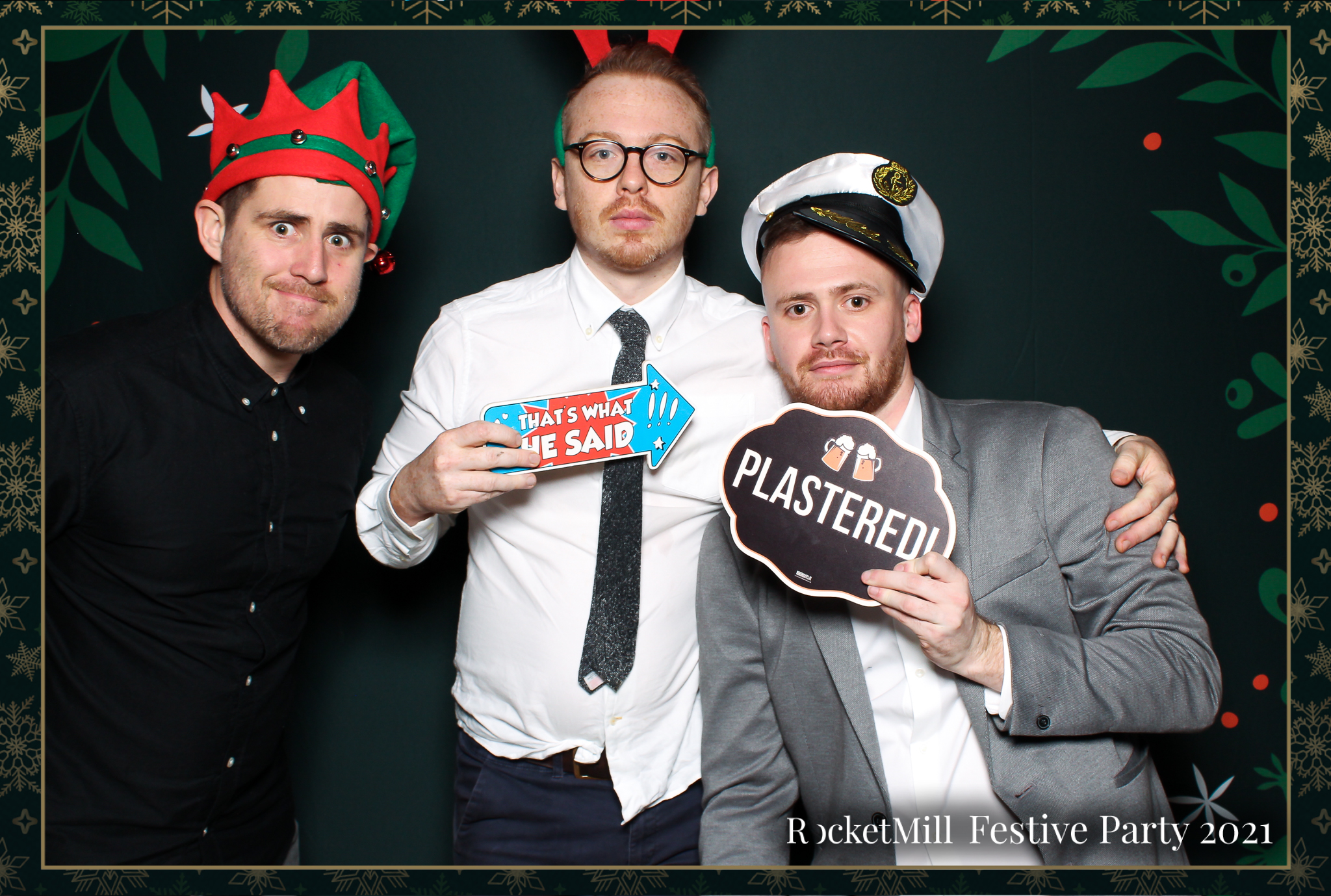 RocketMill Christmas Party 2021 | View more photos from the event at gallery.freshbooths.com/u/FreshBooths/RocketMill-Christmas-Party-2021