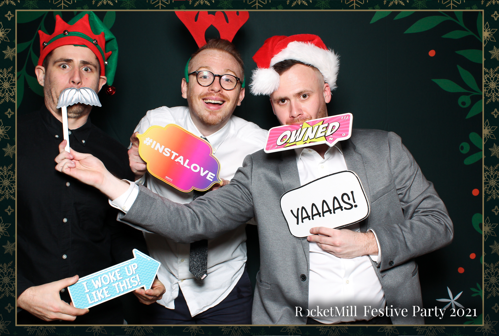 RocketMill Christmas Party 2021 | View more photos from the event at gallery.freshbooths.com/u/FreshBooths/RocketMill-Christmas-Party-2021