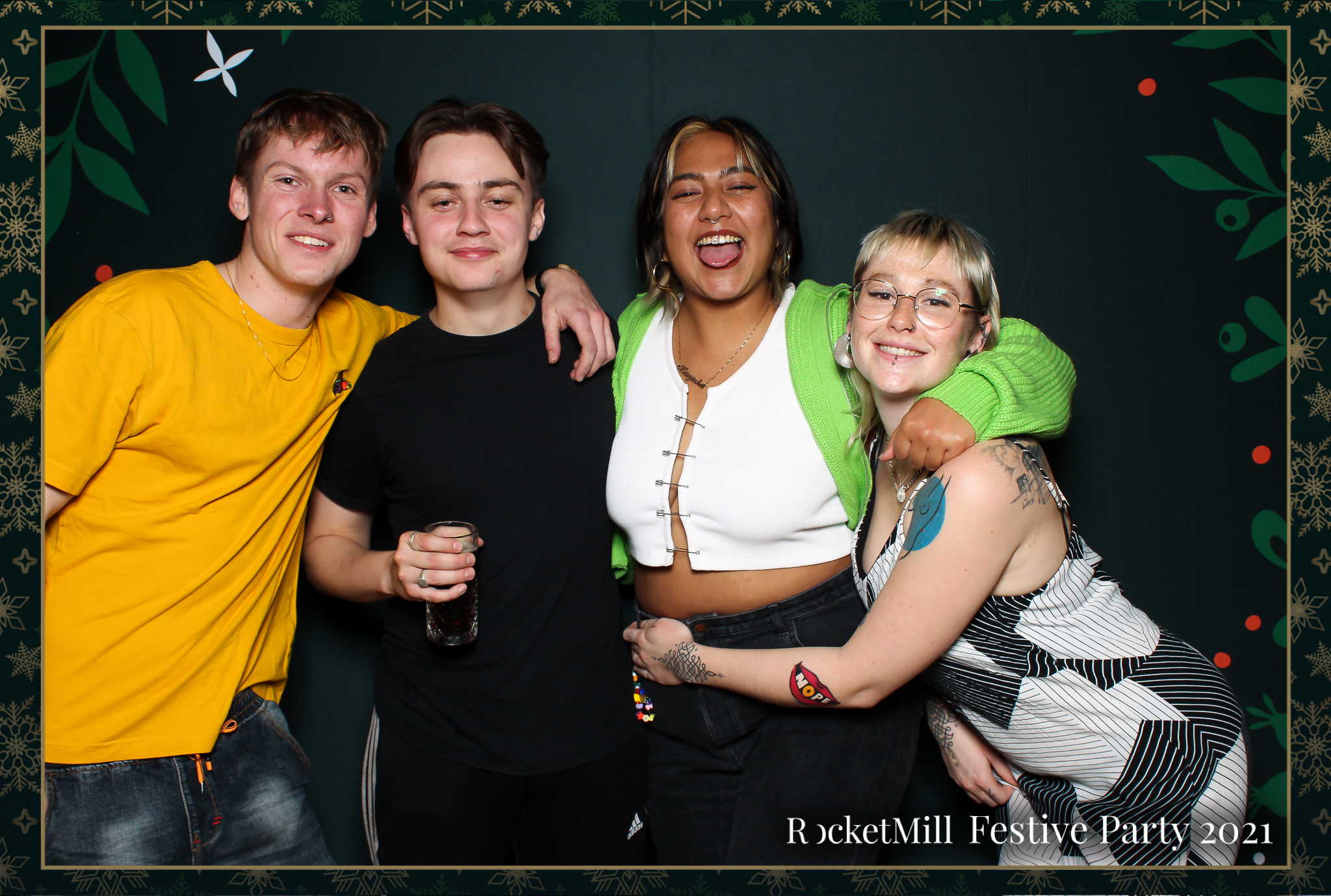 RocketMill Christmas Party 2021 | View more photos from the event at gallery.freshbooths.com/u/FreshBooths/RocketMill-Christmas-Party-2021