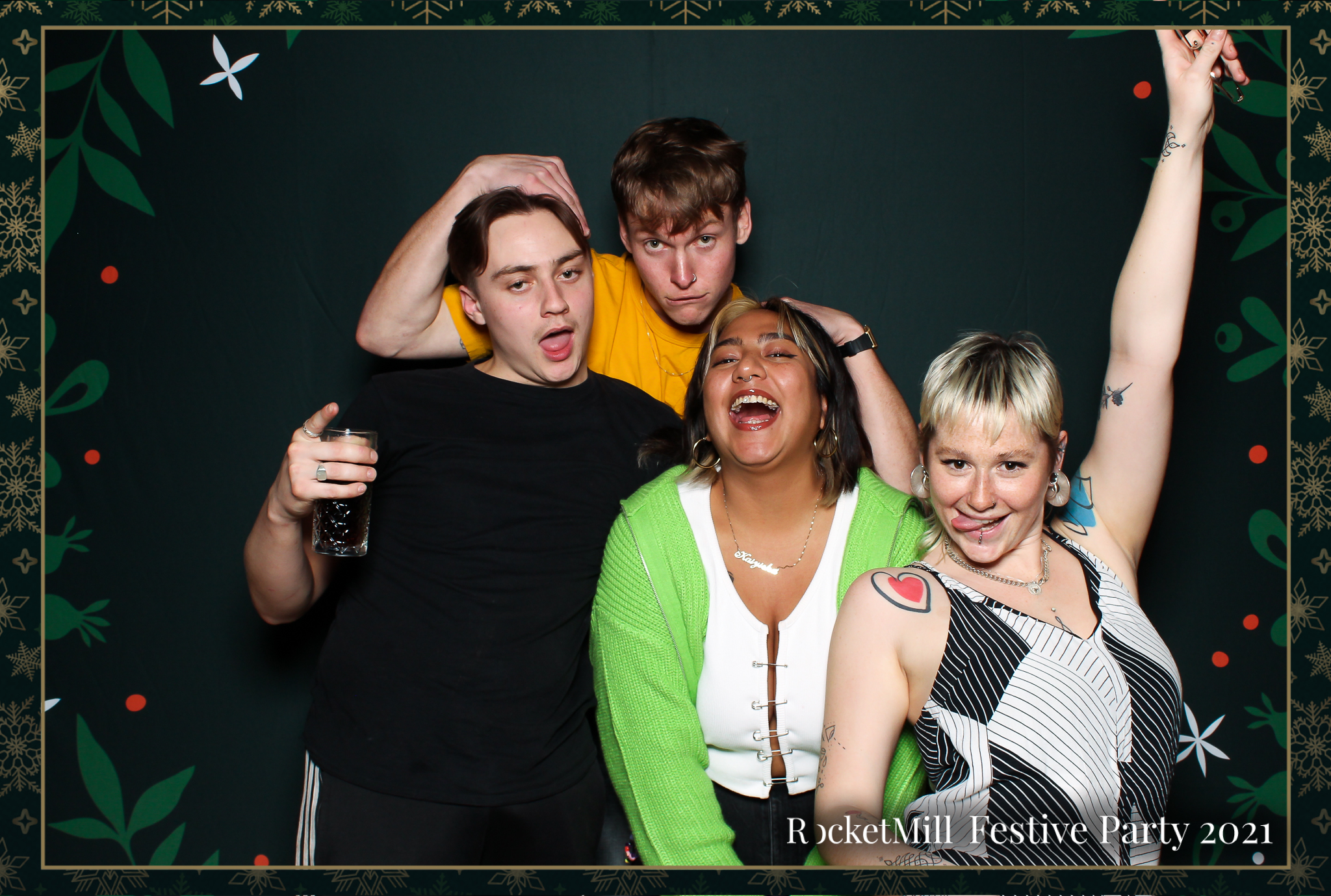 RocketMill Christmas Party 2021 | View more photos from the event at gallery.freshbooths.com/u/FreshBooths/RocketMill-Christmas-Party-2021