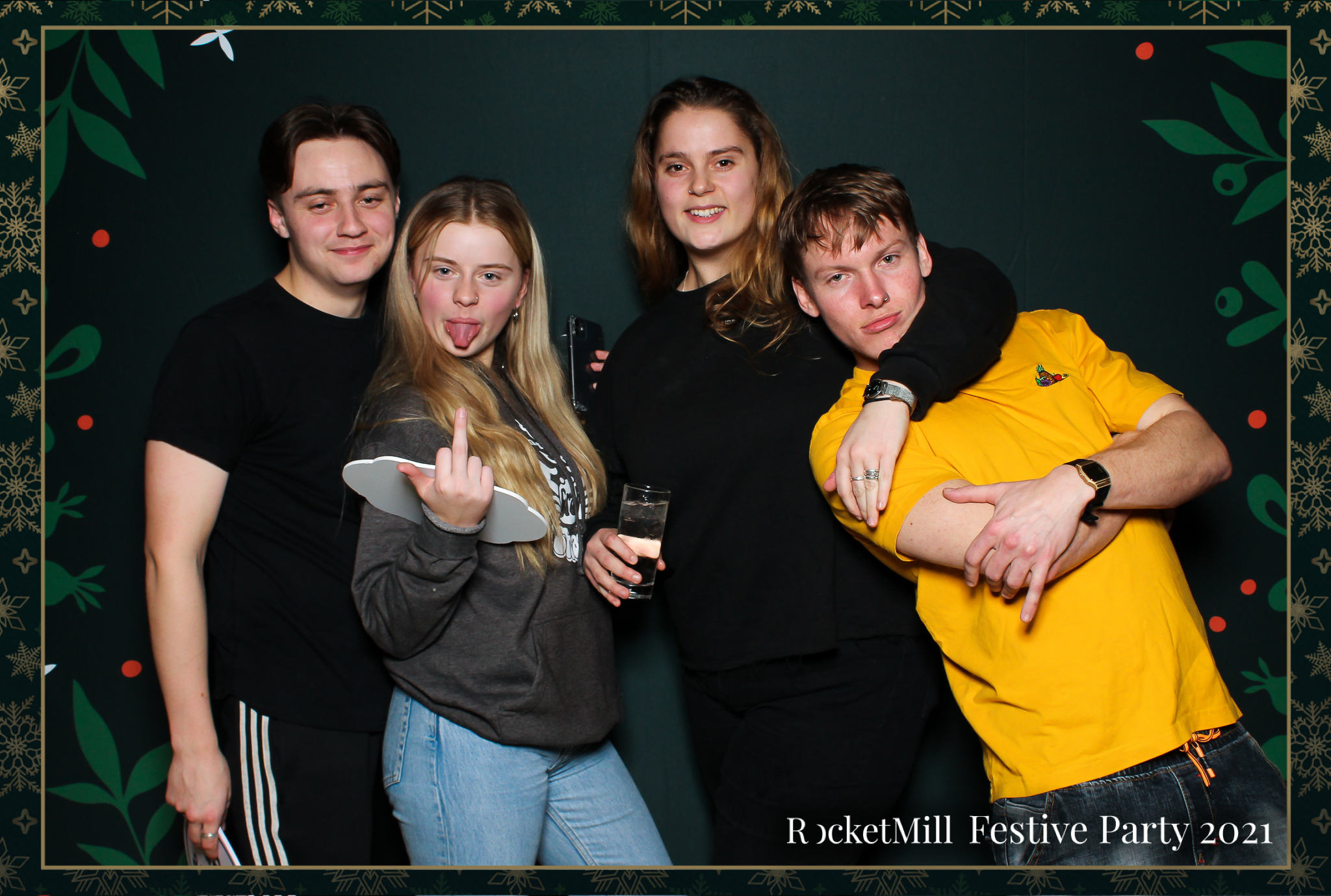 RocketMill Christmas Party 2021 | View more photos from the event at gallery.freshbooths.com/u/FreshBooths/RocketMill-Christmas-Party-2021