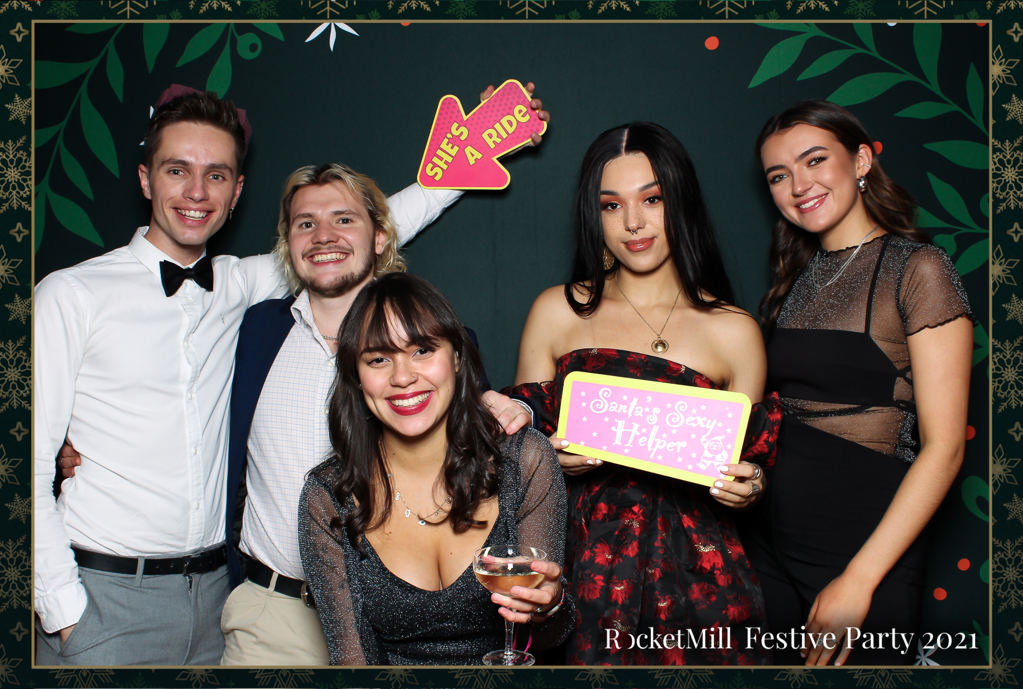 RocketMill Christmas Party 2021 | View more photos from the event at gallery.freshbooths.com/u/FreshBooths/RocketMill-Christmas-Party-2021