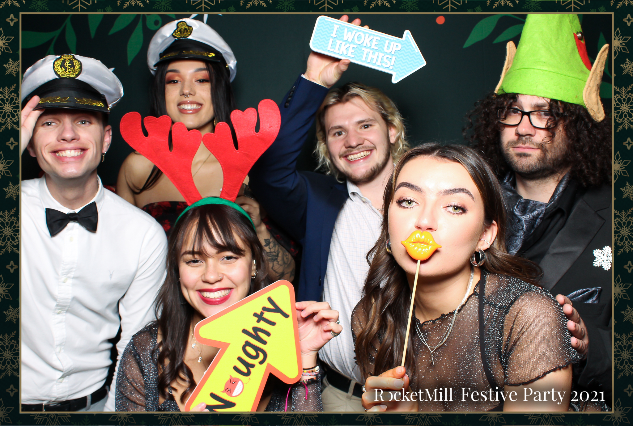 RocketMill Christmas Party 2021 | View more photos from the event at gallery.freshbooths.com/u/FreshBooths/RocketMill-Christmas-Party-2021