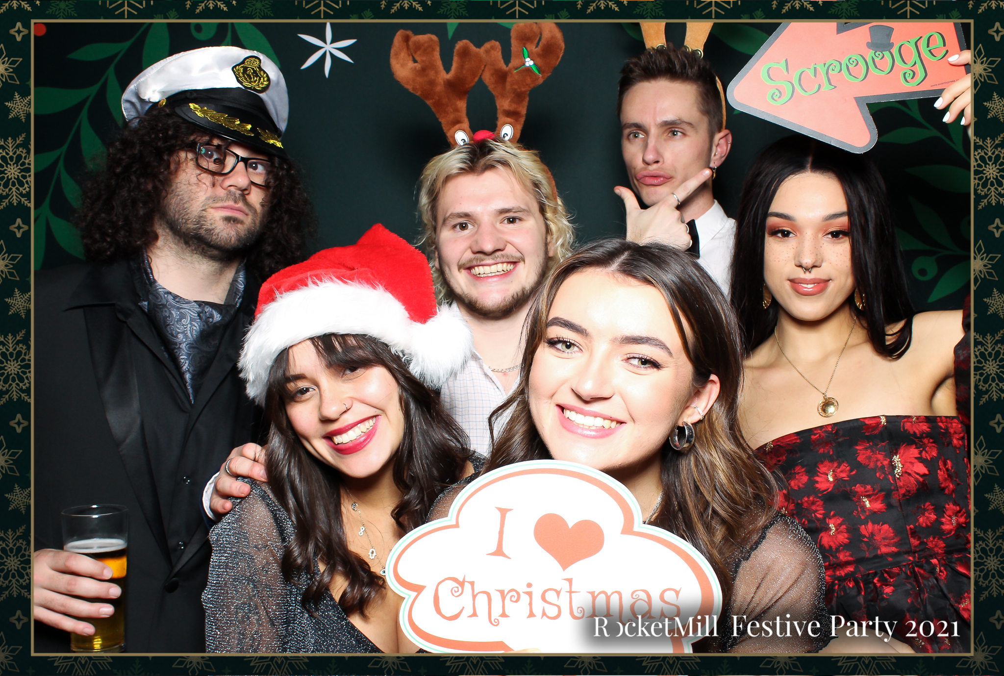 RocketMill Christmas Party 2021 | View more photos from the event at gallery.freshbooths.com/u/FreshBooths/RocketMill-Christmas-Party-2021