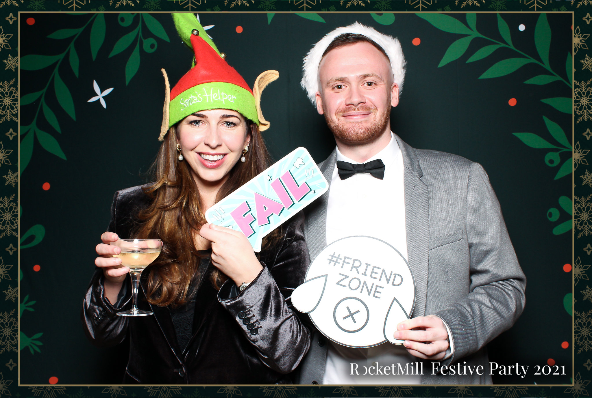 RocketMill Christmas Party 2021 | View more photos from the event at gallery.freshbooths.com/u/FreshBooths/RocketMill-Christmas-Party-2021