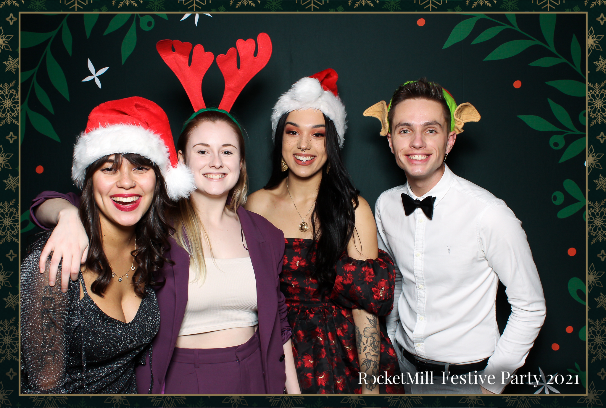RocketMill Christmas Party 2021 | View more photos from the event at gallery.freshbooths.com/u/FreshBooths/RocketMill-Christmas-Party-2021
