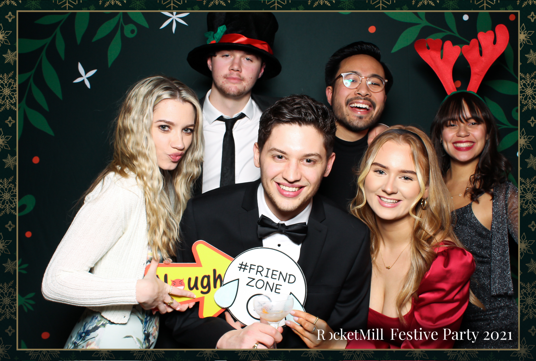 RocketMill Christmas Party 2021 | View more photos from the event at gallery.freshbooths.com/u/FreshBooths/RocketMill-Christmas-Party-2021