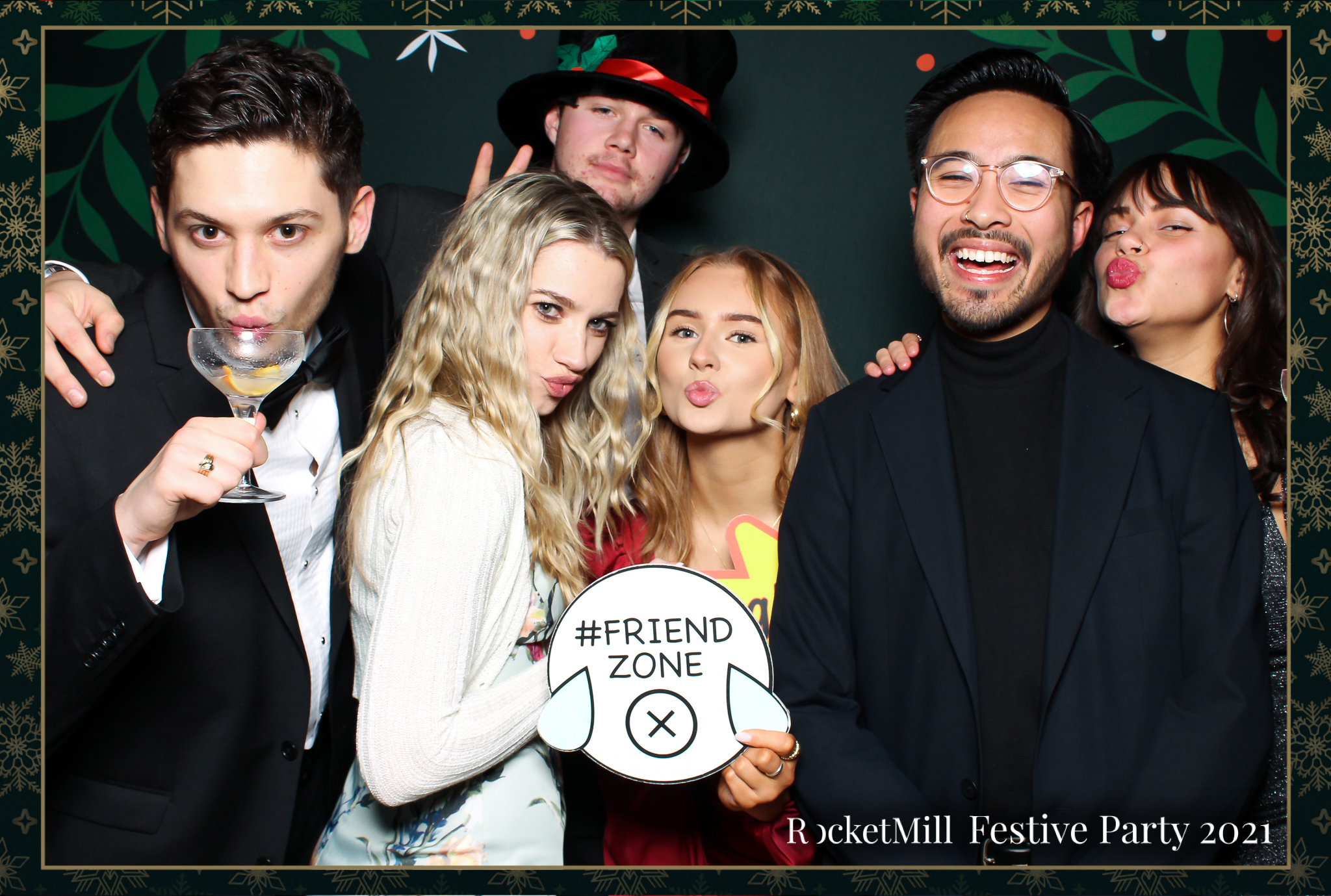 RocketMill Christmas Party 2021 | View more photos from the event at gallery.freshbooths.com/u/FreshBooths/RocketMill-Christmas-Party-2021