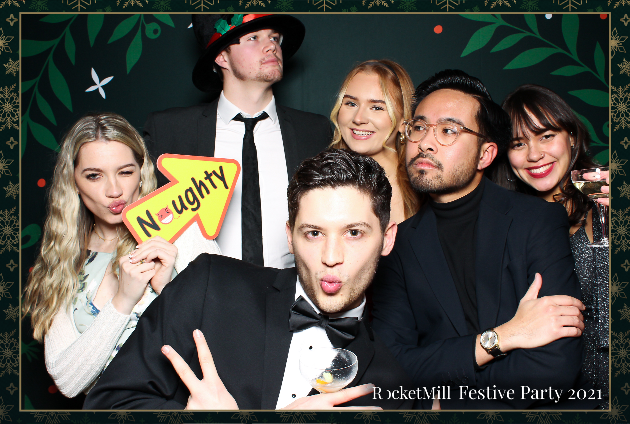 RocketMill Christmas Party 2021 | View more photos from the event at gallery.freshbooths.com/u/FreshBooths/RocketMill-Christmas-Party-2021