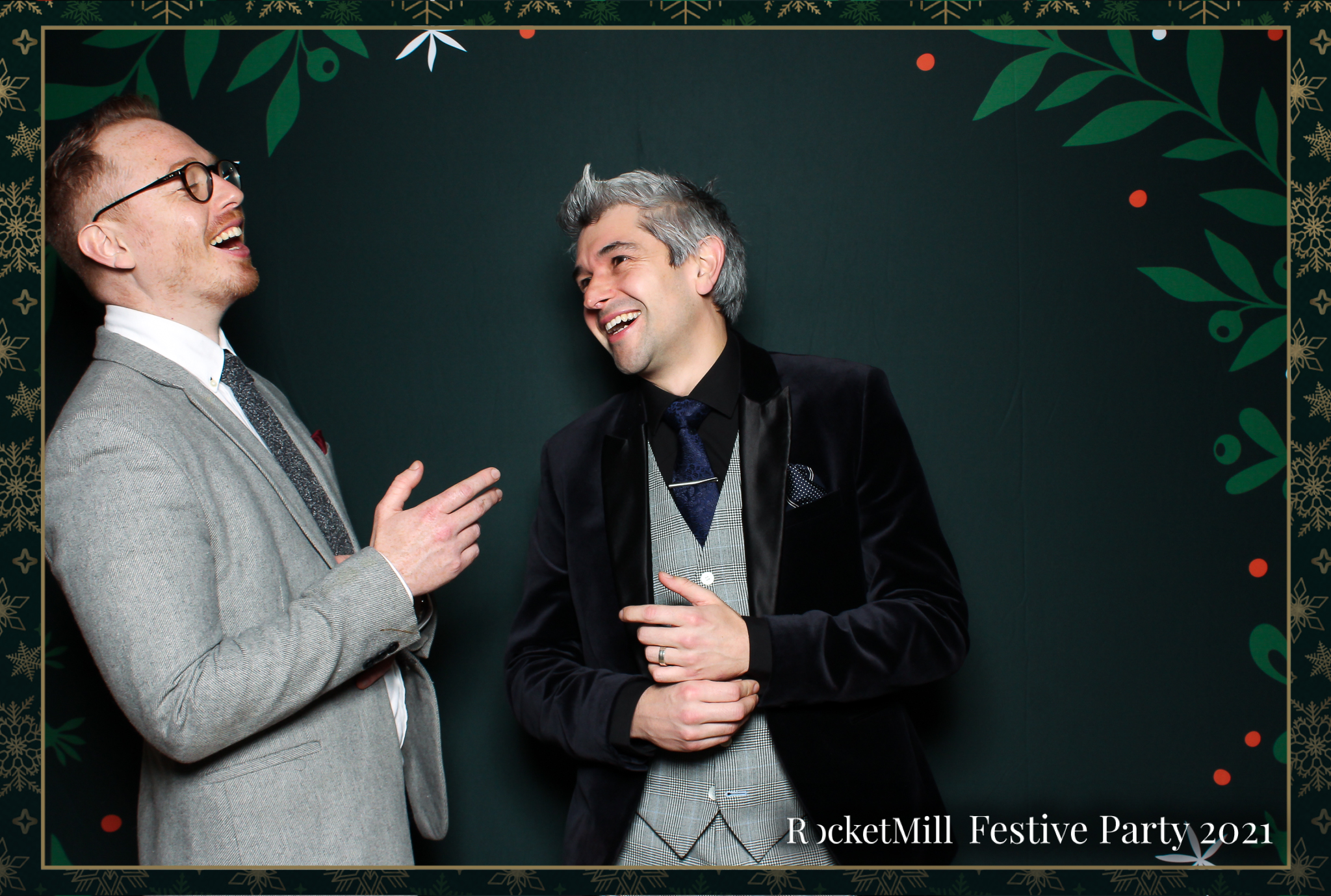 RocketMill Christmas Party 2021 | View more photos from the event at gallery.freshbooths.com/u/FreshBooths/RocketMill-Christmas-Party-2021