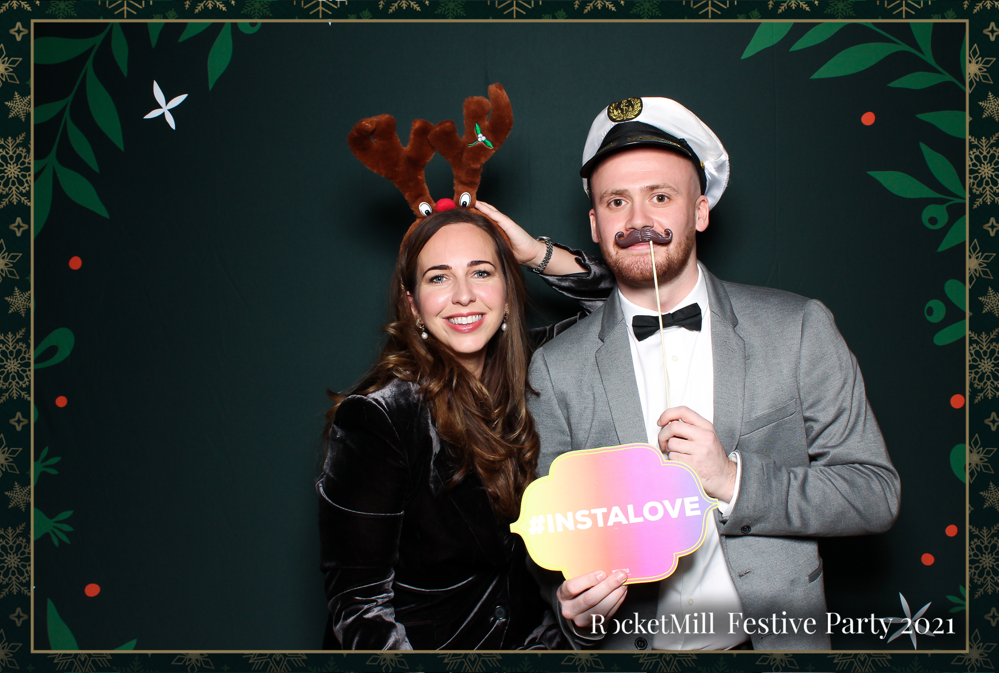 RocketMill Christmas Party 2021 | View more photos from the event at gallery.freshbooths.com/u/FreshBooths/RocketMill-Christmas-Party-2021