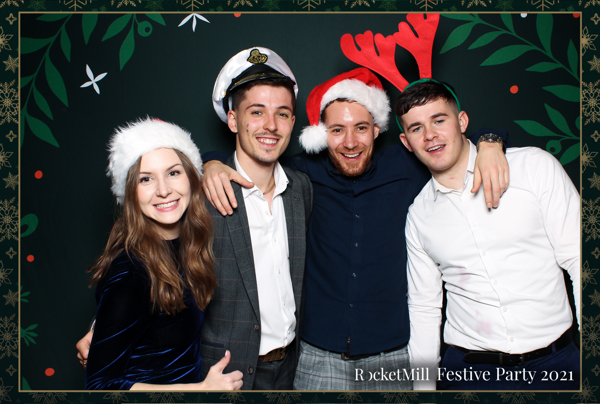 RocketMill Christmas Party 2021 | View more photos from the event at gallery.freshbooths.com/u/FreshBooths/RocketMill-Christmas-Party-2021