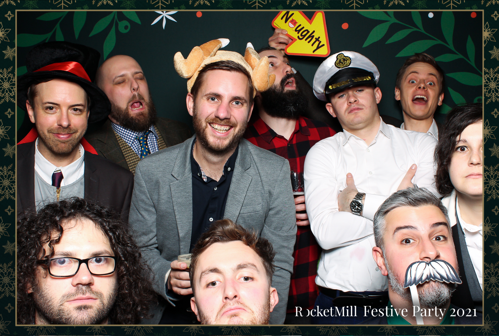 RocketMill Christmas Party 2021 | View more photos from the event at gallery.freshbooths.com/u/FreshBooths/RocketMill-Christmas-Party-2021
