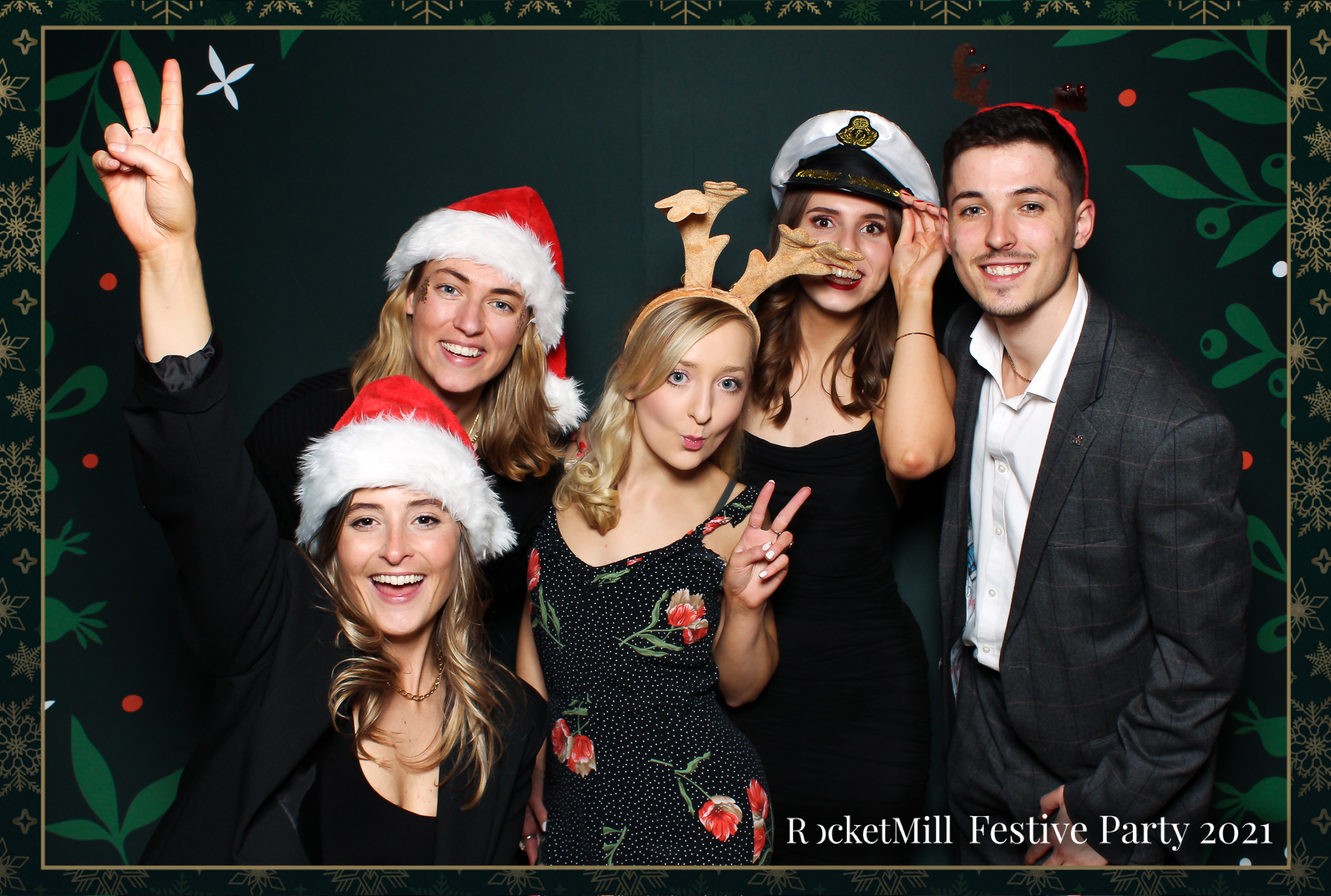 RocketMill Christmas Party 2021 | View more photos from the event at gallery.freshbooths.com/u/FreshBooths/RocketMill-Christmas-Party-2021