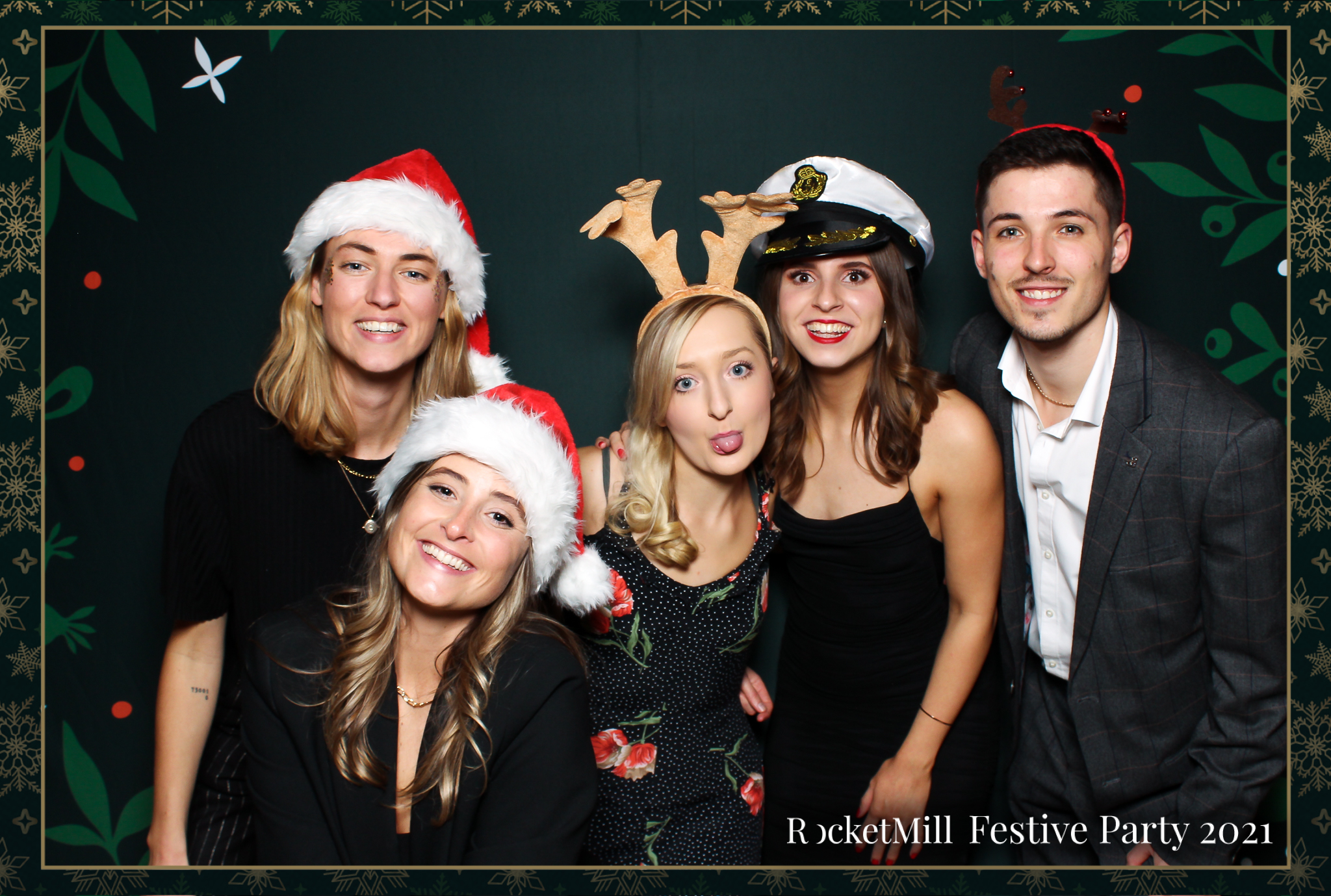RocketMill Christmas Party 2021 | View more photos from the event at gallery.freshbooths.com/u/FreshBooths/RocketMill-Christmas-Party-2021
