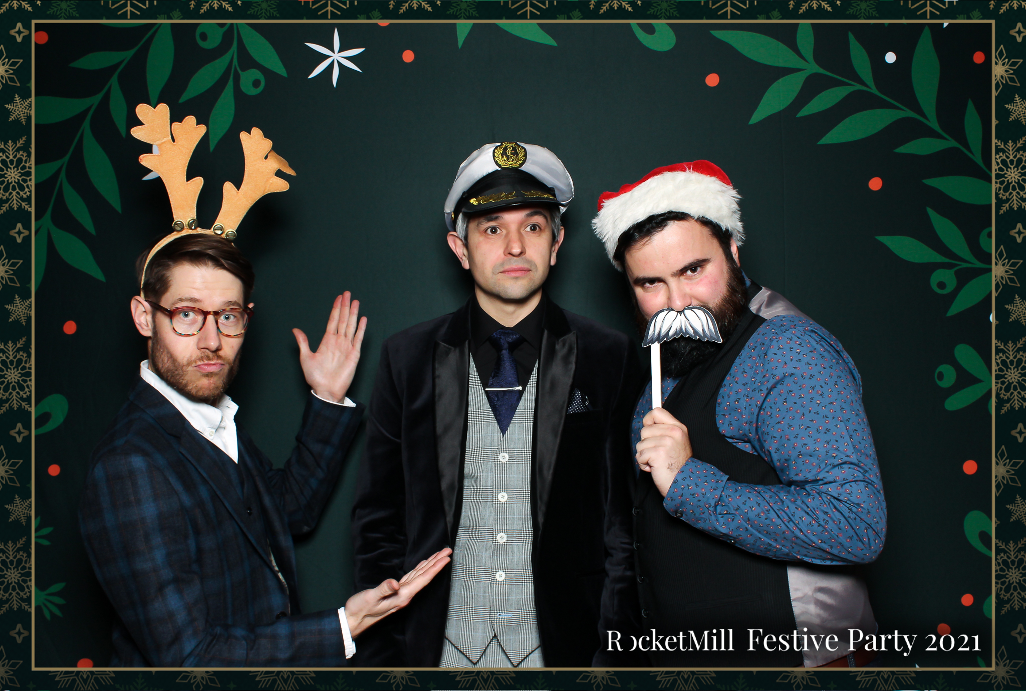 RocketMill Christmas Party 2021 | View more photos from the event at gallery.freshbooths.com/u/FreshBooths/RocketMill-Christmas-Party-2021