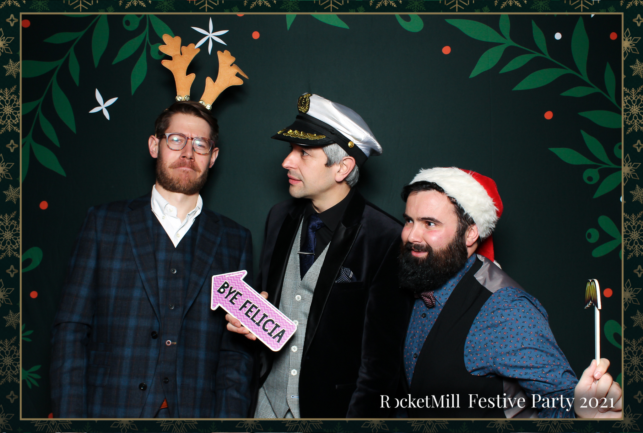 RocketMill Christmas Party 2021 | View more photos from the event at gallery.freshbooths.com/u/FreshBooths/RocketMill-Christmas-Party-2021