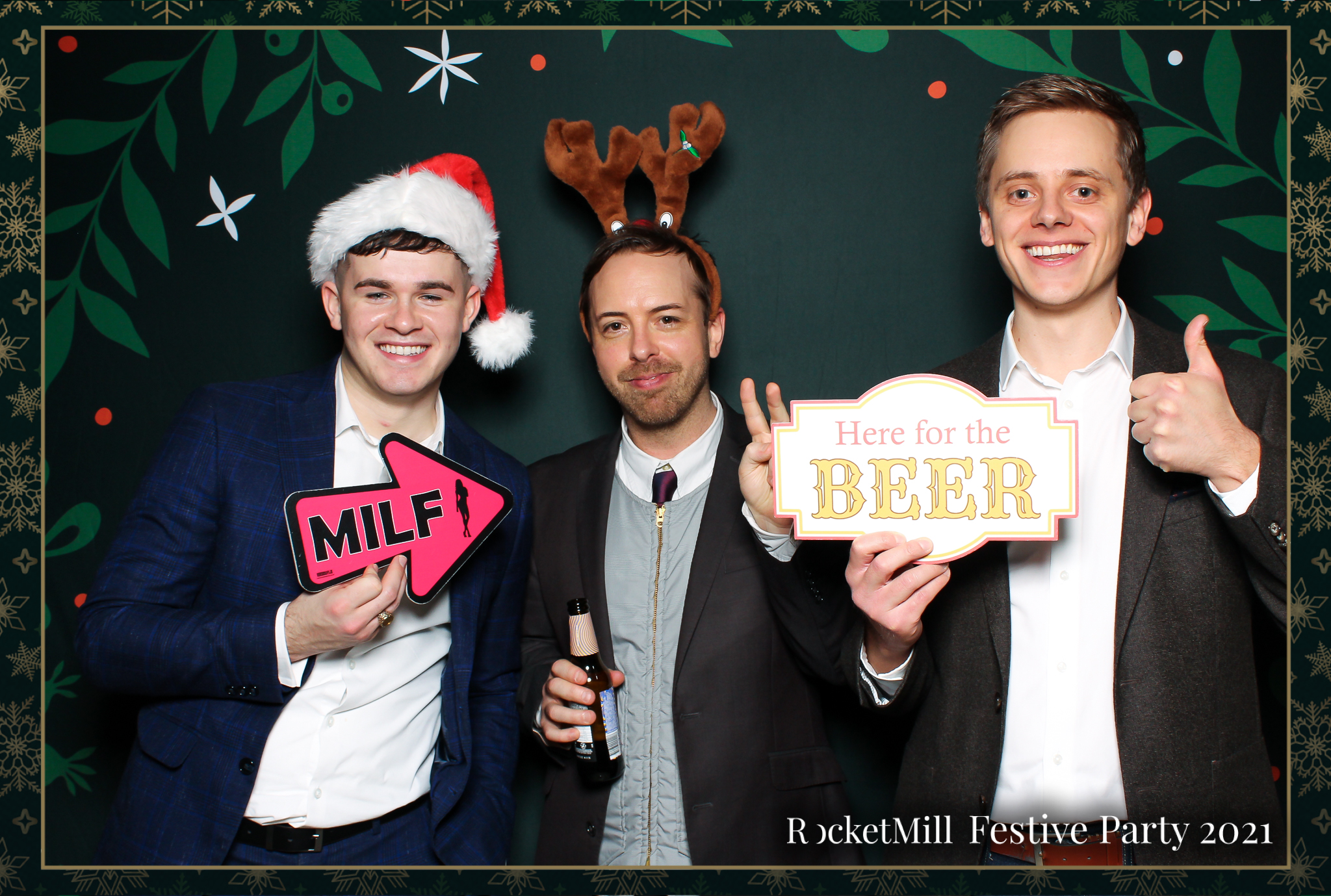 RocketMill Christmas Party 2021 | View more photos from the event at gallery.freshbooths.com/u/FreshBooths/RocketMill-Christmas-Party-2021
