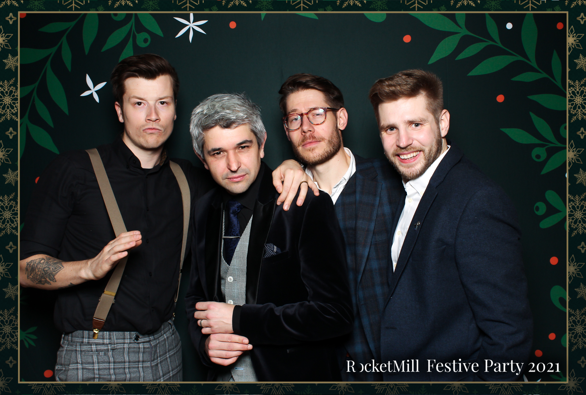 RocketMill Christmas Party 2021 | View more photos from the event at gallery.freshbooths.com/u/FreshBooths/RocketMill-Christmas-Party-2021