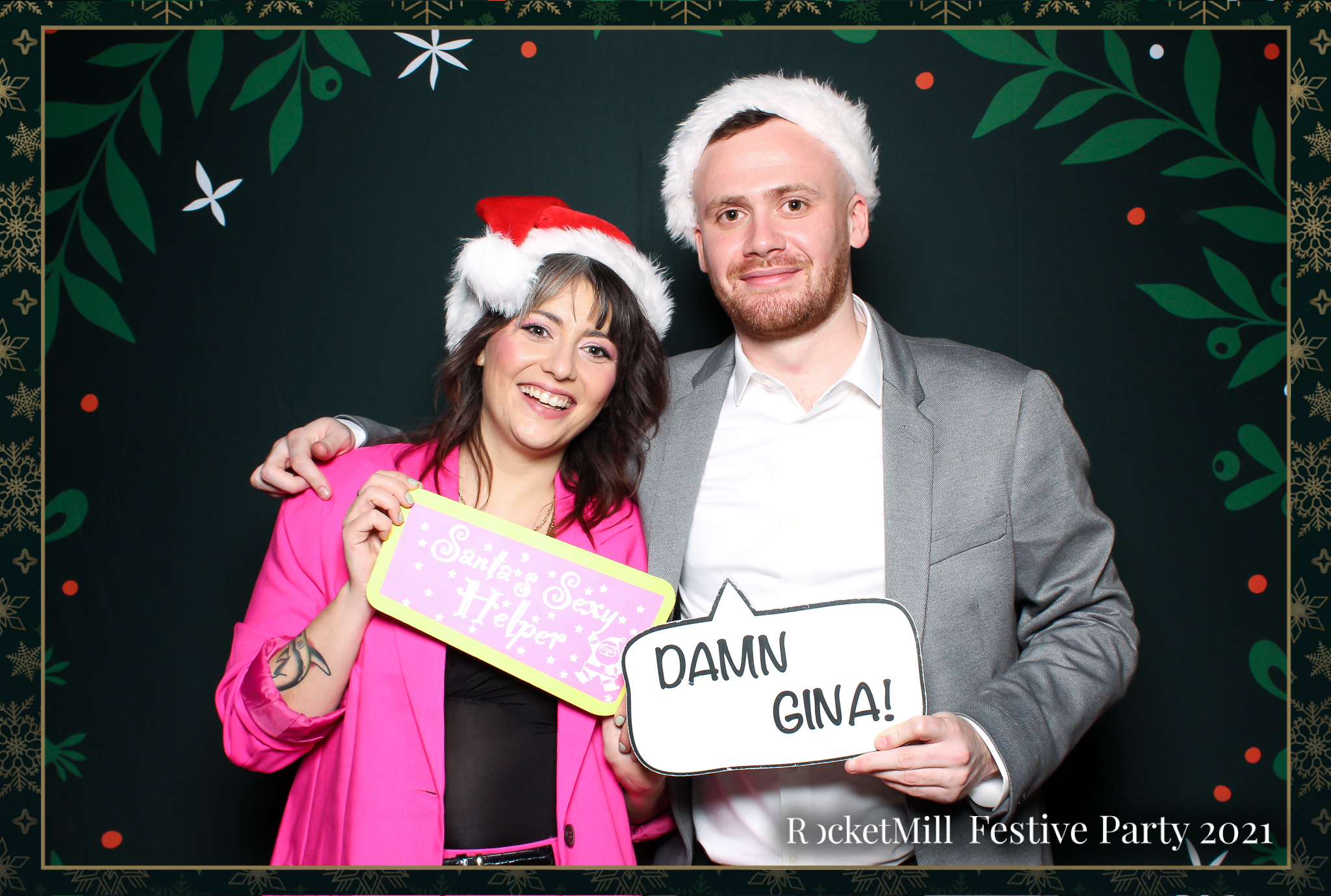 RocketMill Christmas Party 2021 | View more photos from the event at gallery.freshbooths.com/u/FreshBooths/RocketMill-Christmas-Party-2021